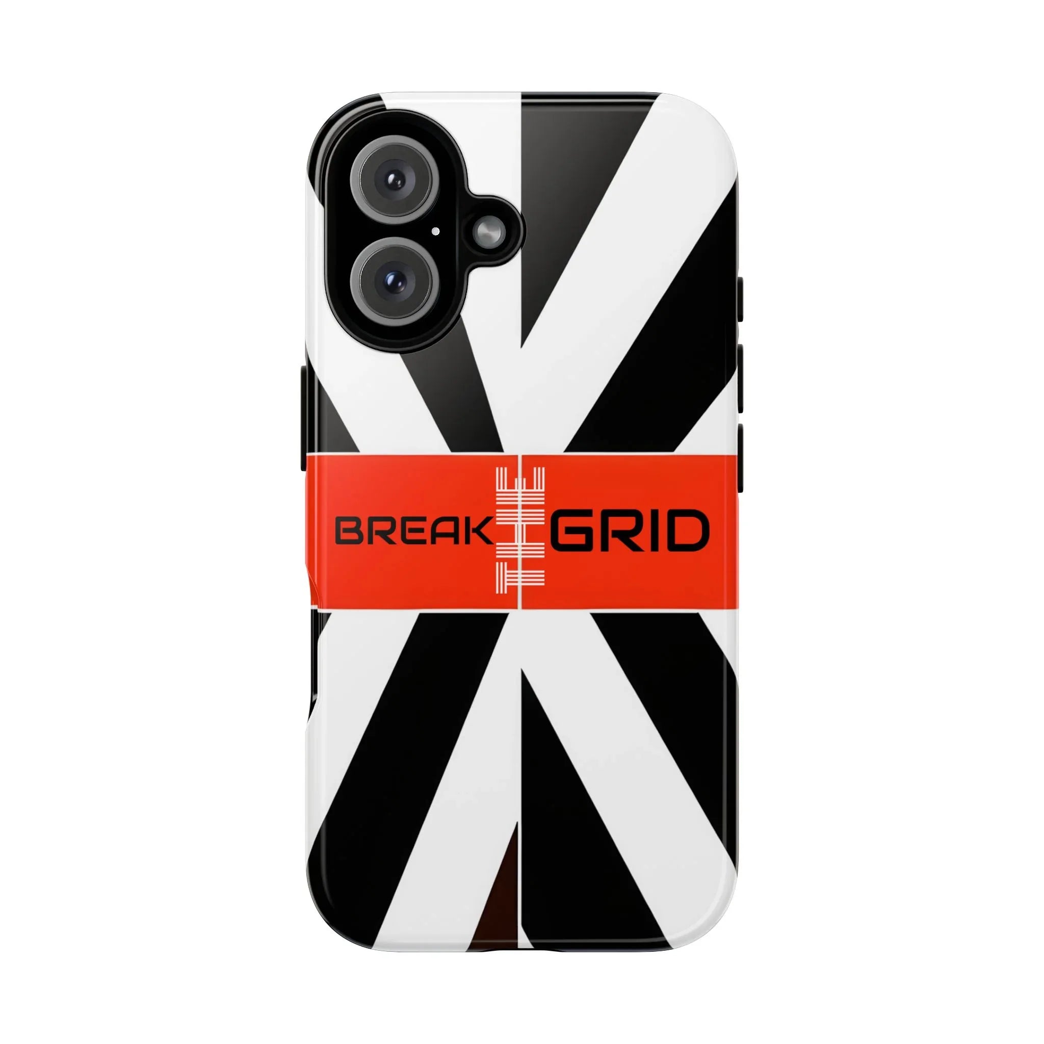 Break The Grid Phone Case for iPhone 11–16 and Galaxy S20–S25 - KARARMDESIGN