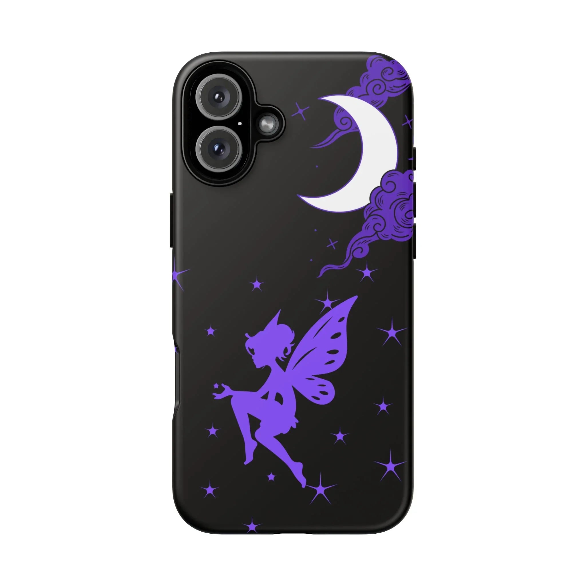 Moonlit Fairy Phone Case for iPhone 8-16 and Galaxy S10-S23 - KARARMDESIGN