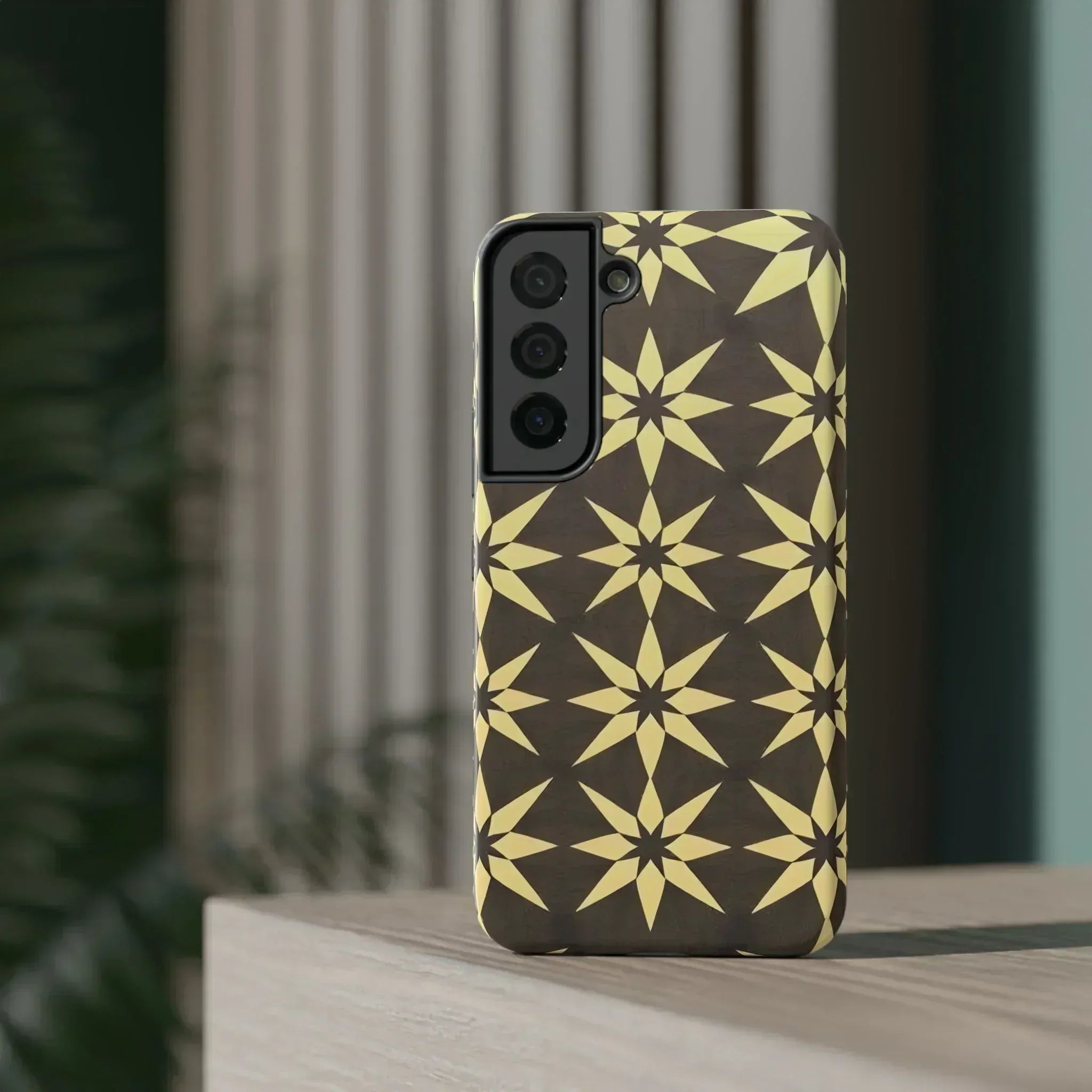 Star Phone Case for iPhone 12-16 and Samsung Galaxy S21-S22 - KARARMDESIGN