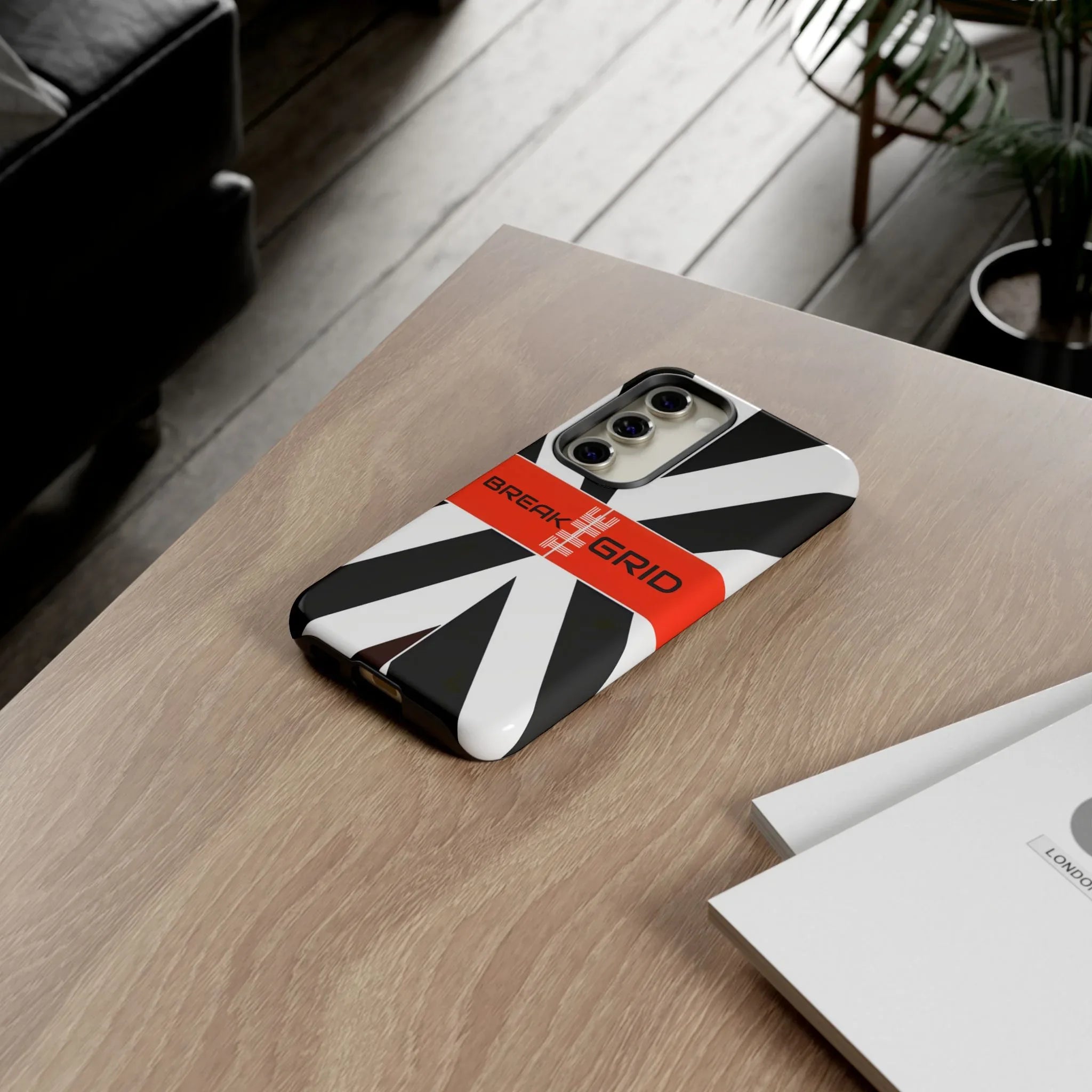 Break The Grid Phone Case for iPhone 11–16 and Galaxy S20–S25 - KARARMDESIGN