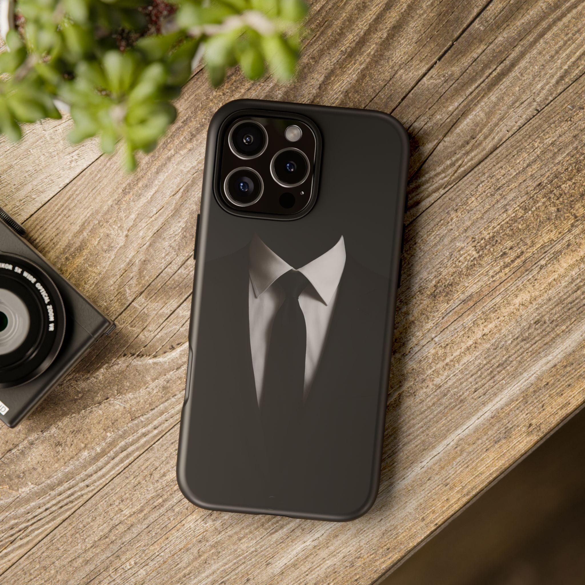 Gentleman's Armor Tough Phone Case – iPhone 11–17 & Galaxy S20–S26