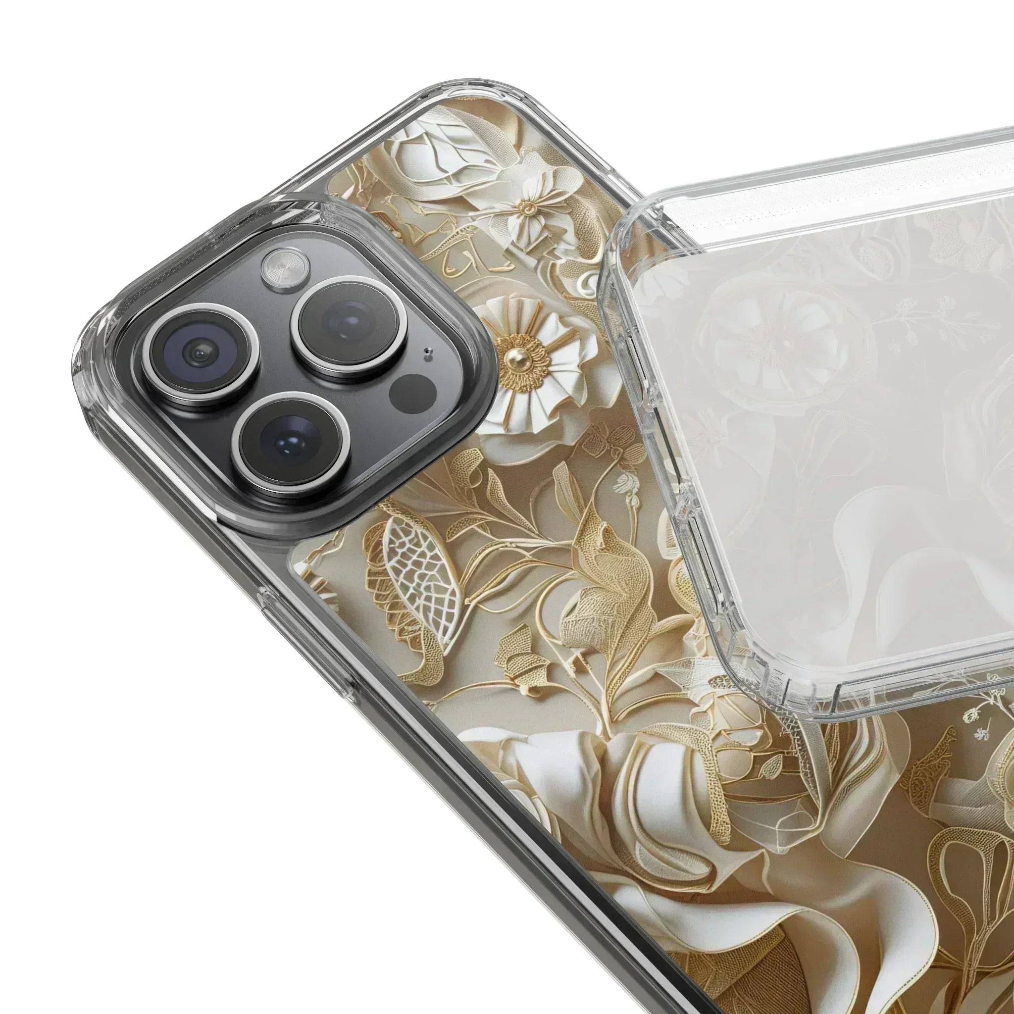 Minimalist Clear Phone Case for iPhone 12-16 and Samsung Galaxy S21 - KARARMDESIGN