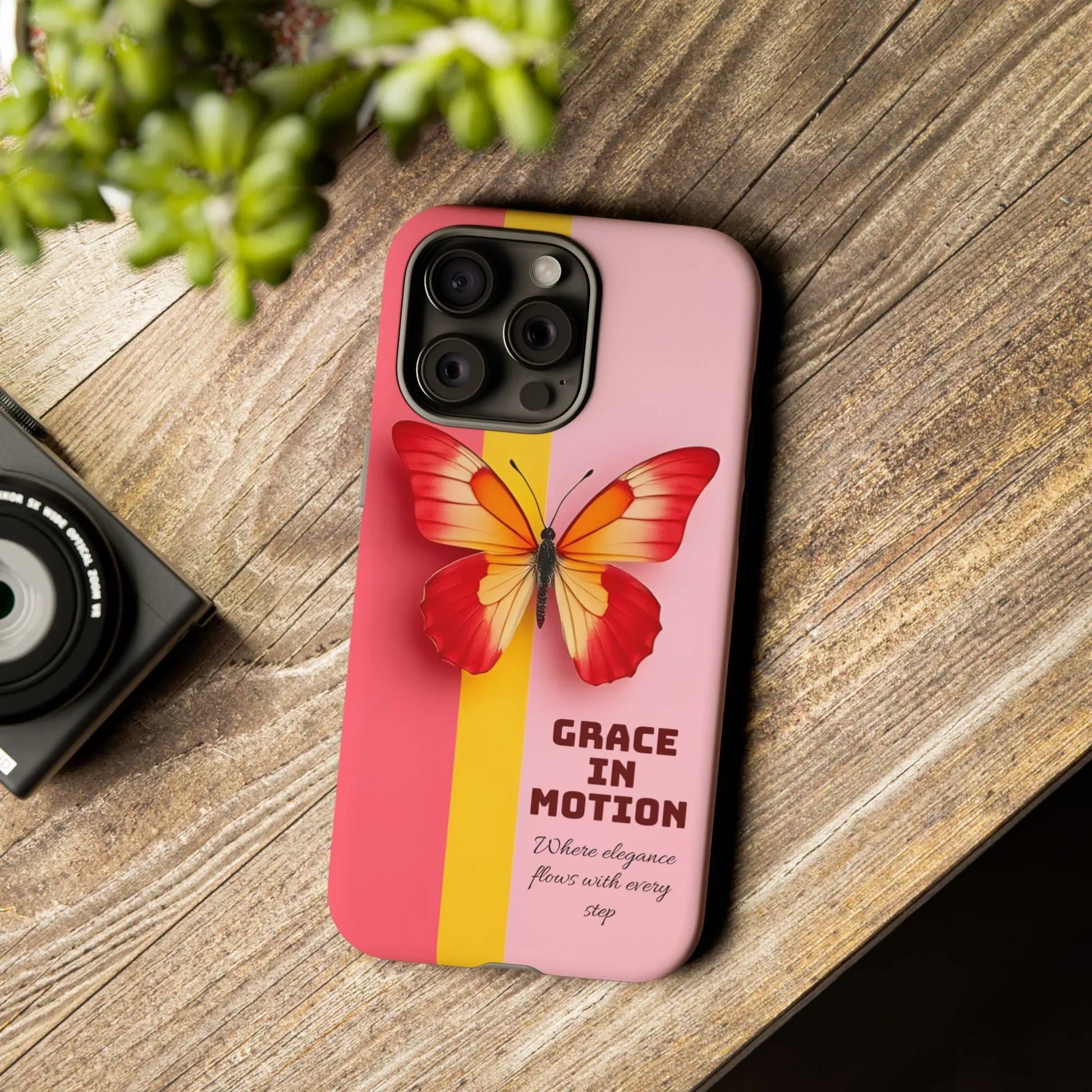 Grace in Motion – Elegant Phone Case for iPhone, Galaxy & Pixel - KARARMDESIGN