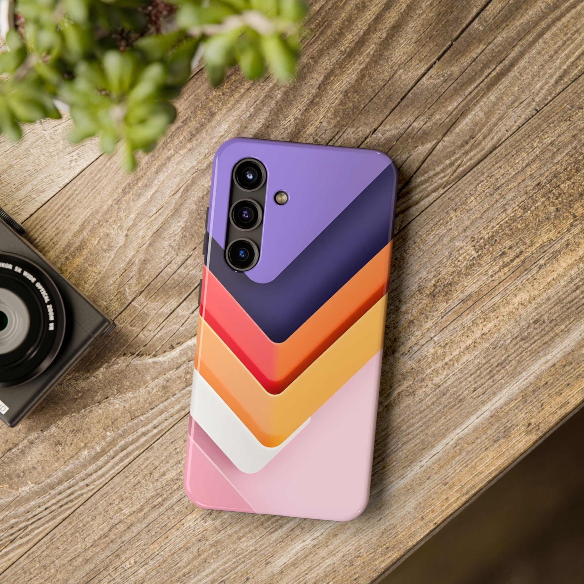 Geometric Chevron Tough Case for iPhone & Samsung Galaxy