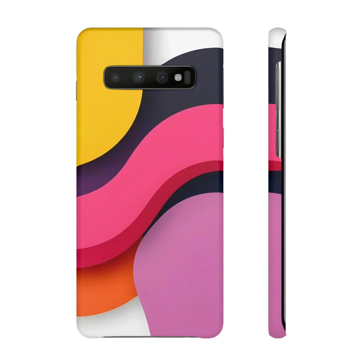 Abstract Phone Case for iPhone 7-16 and Samsung Galaxy S10-S25 Models - KarArmDesign