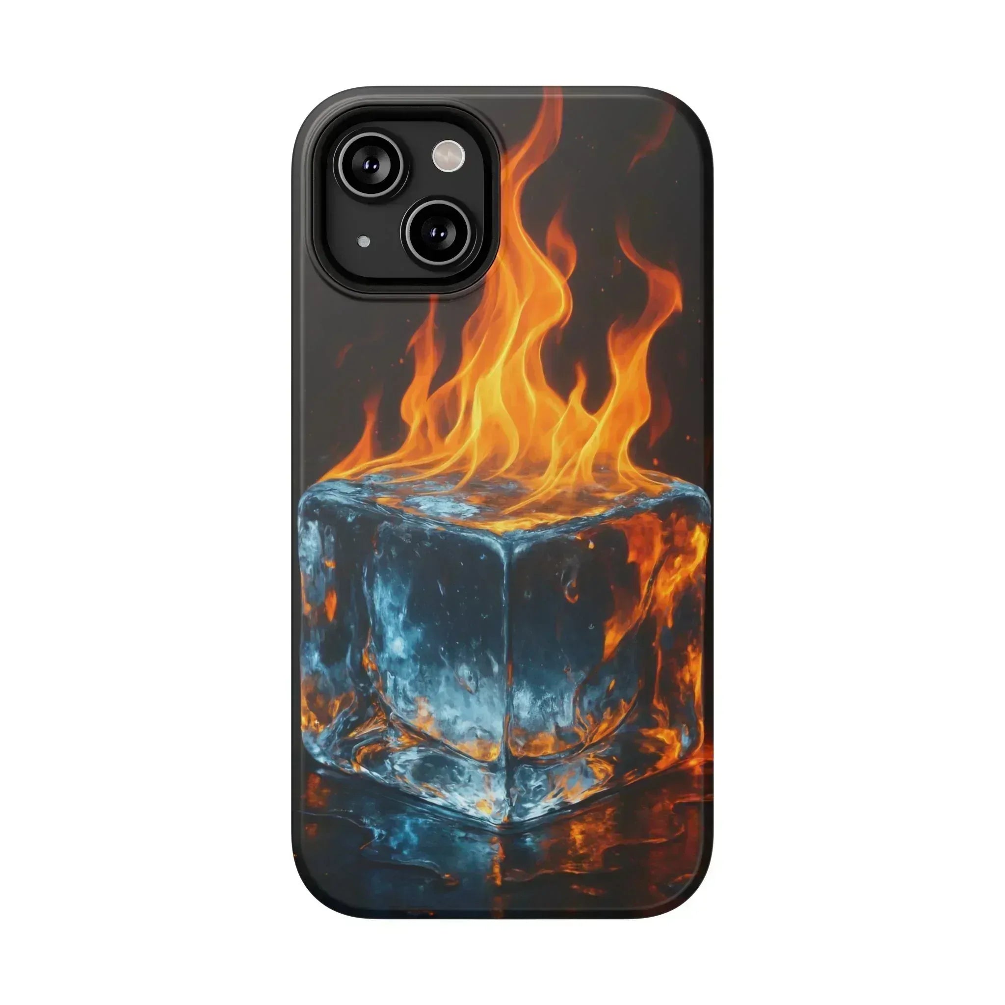 Flame Ice Phone Case for iPhone 12-16 and Galaxy S21-S22 - KARARMDESIGN