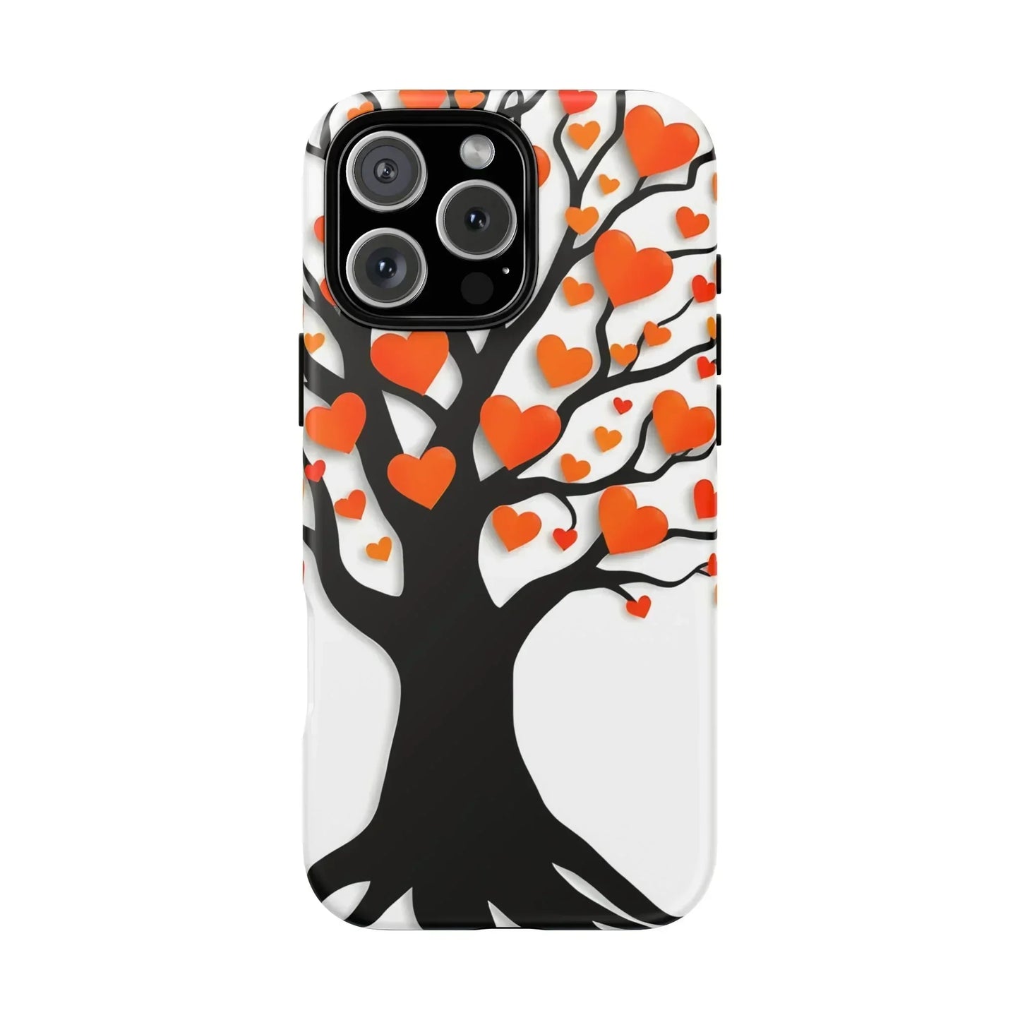 Heart Design Phone Case for iPhone 8–16 and Galaxy S10–S25 Models - KarArmDesign