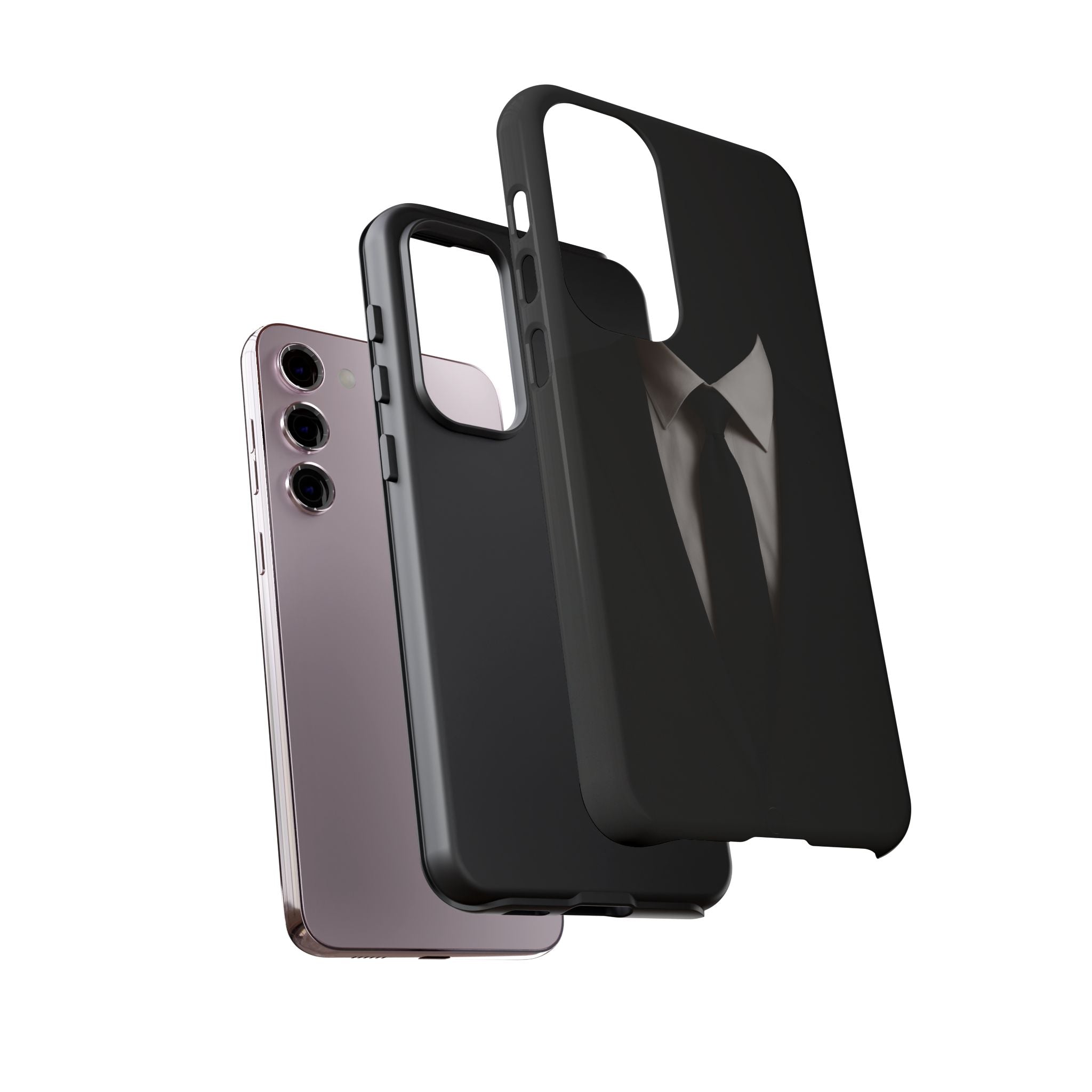 Gentleman's Armor Tough Phone Case – iPhone 11–17 & Galaxy S20–S26