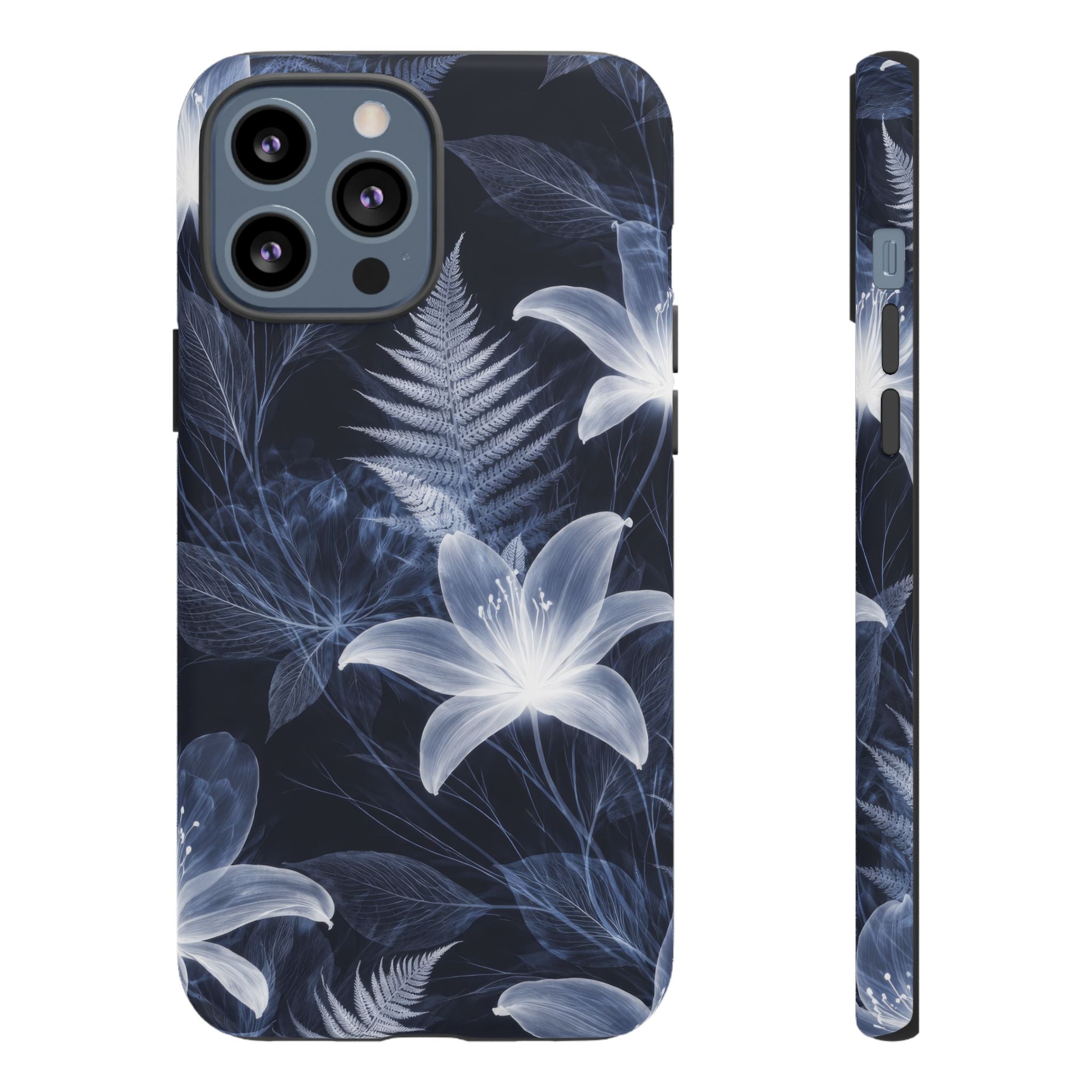 Moonlight Garden Phone Case for iPhone 11-17 and Galaxy S20-S26