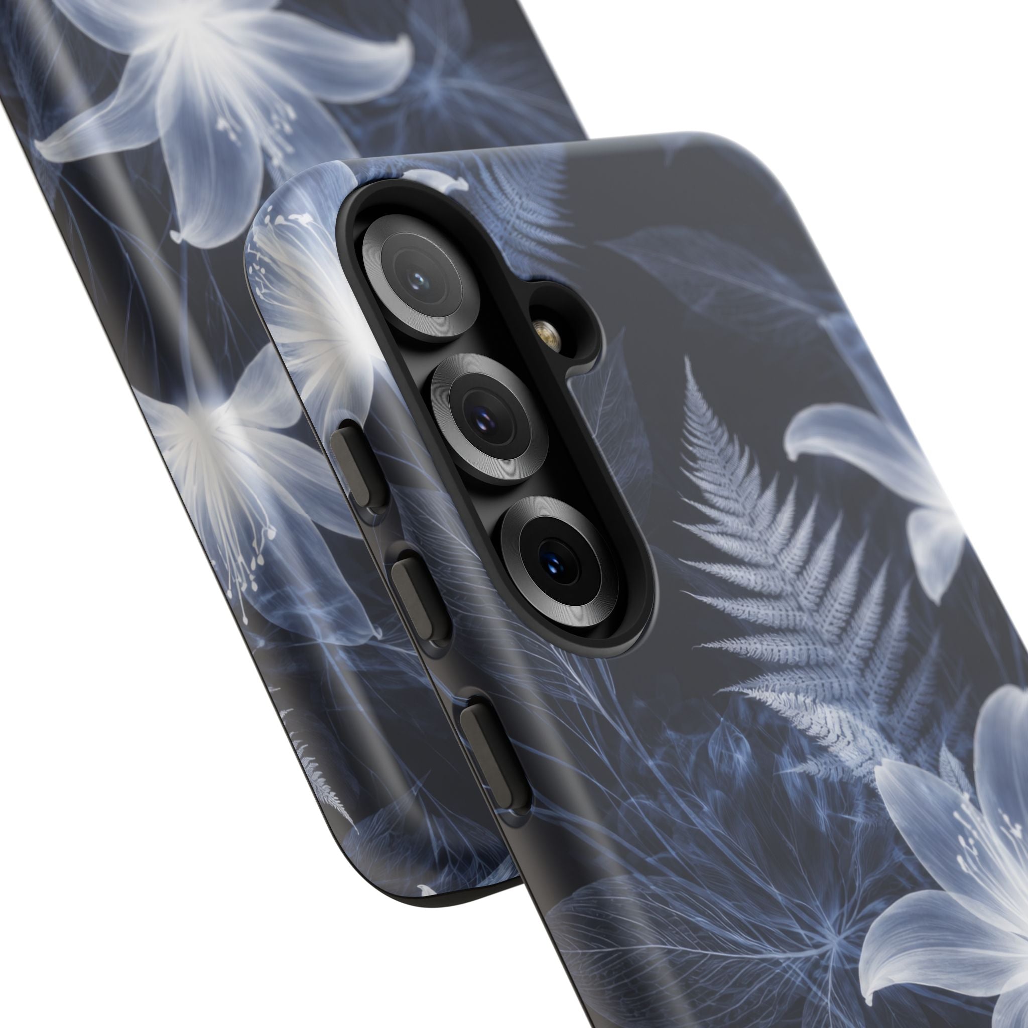 Moonlight Garden Phone Case for iPhone 11-17 and Galaxy S20-S26