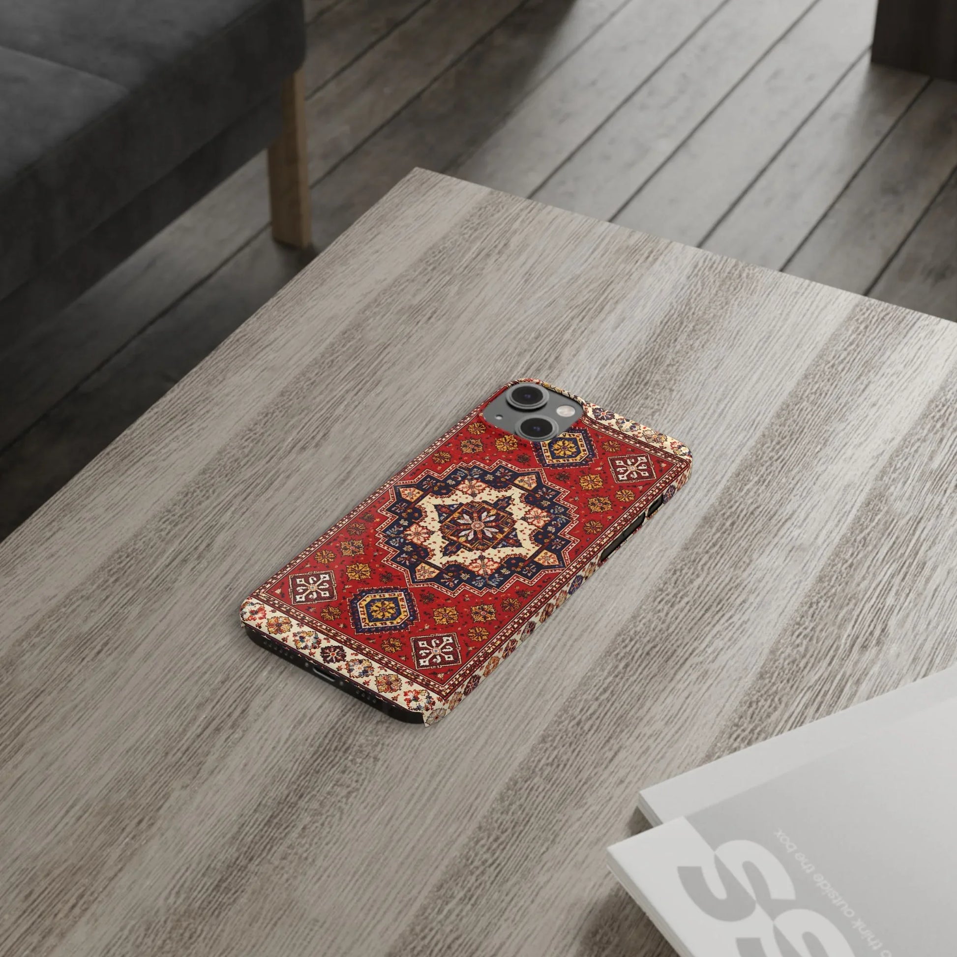 Armenian Carpet Pattern Phone Case for iPhone 11-16 - KARARMDESIGN