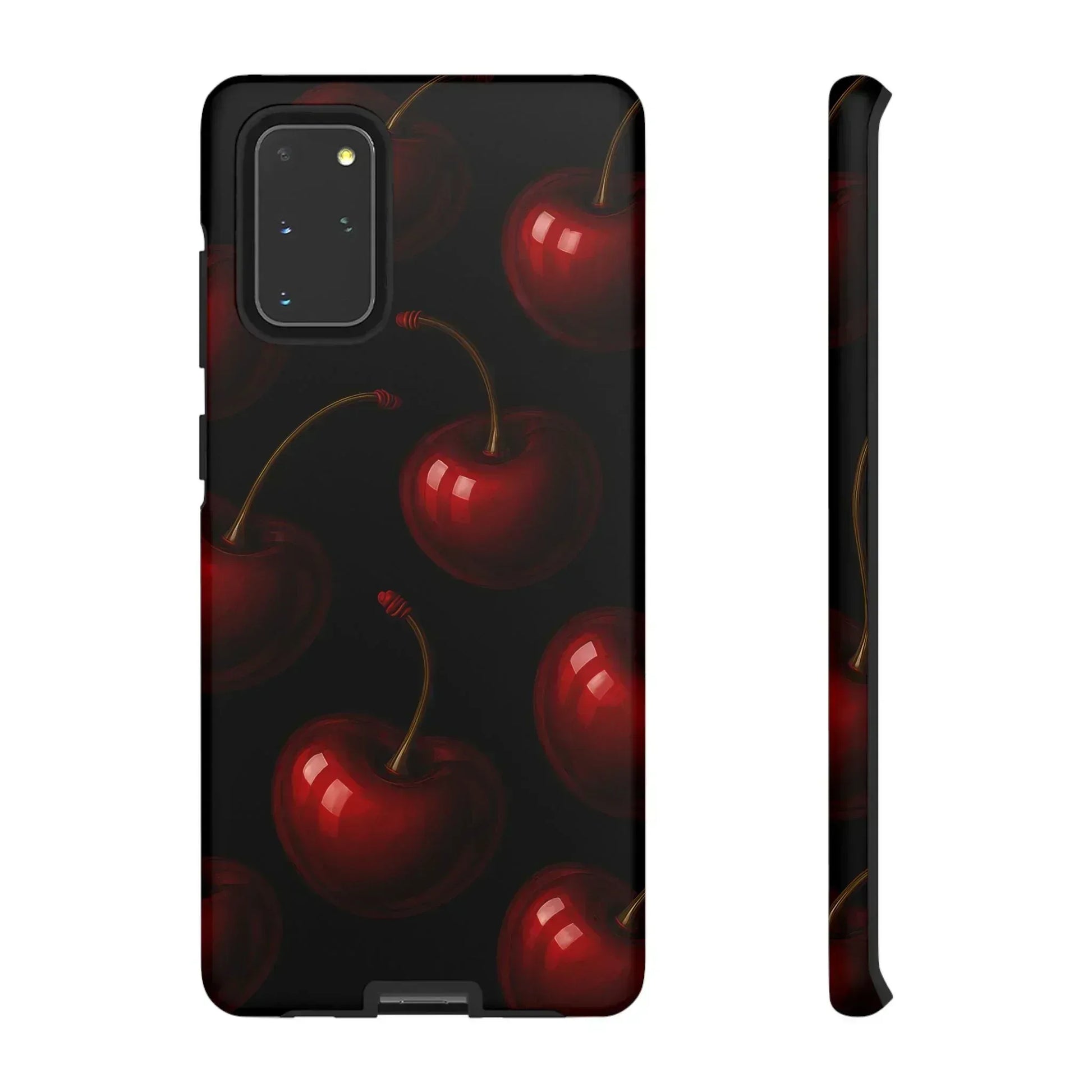 Cherry Phone Case for iPhone X-16 and Galaxy S20-S25 - KARARMDESIGN