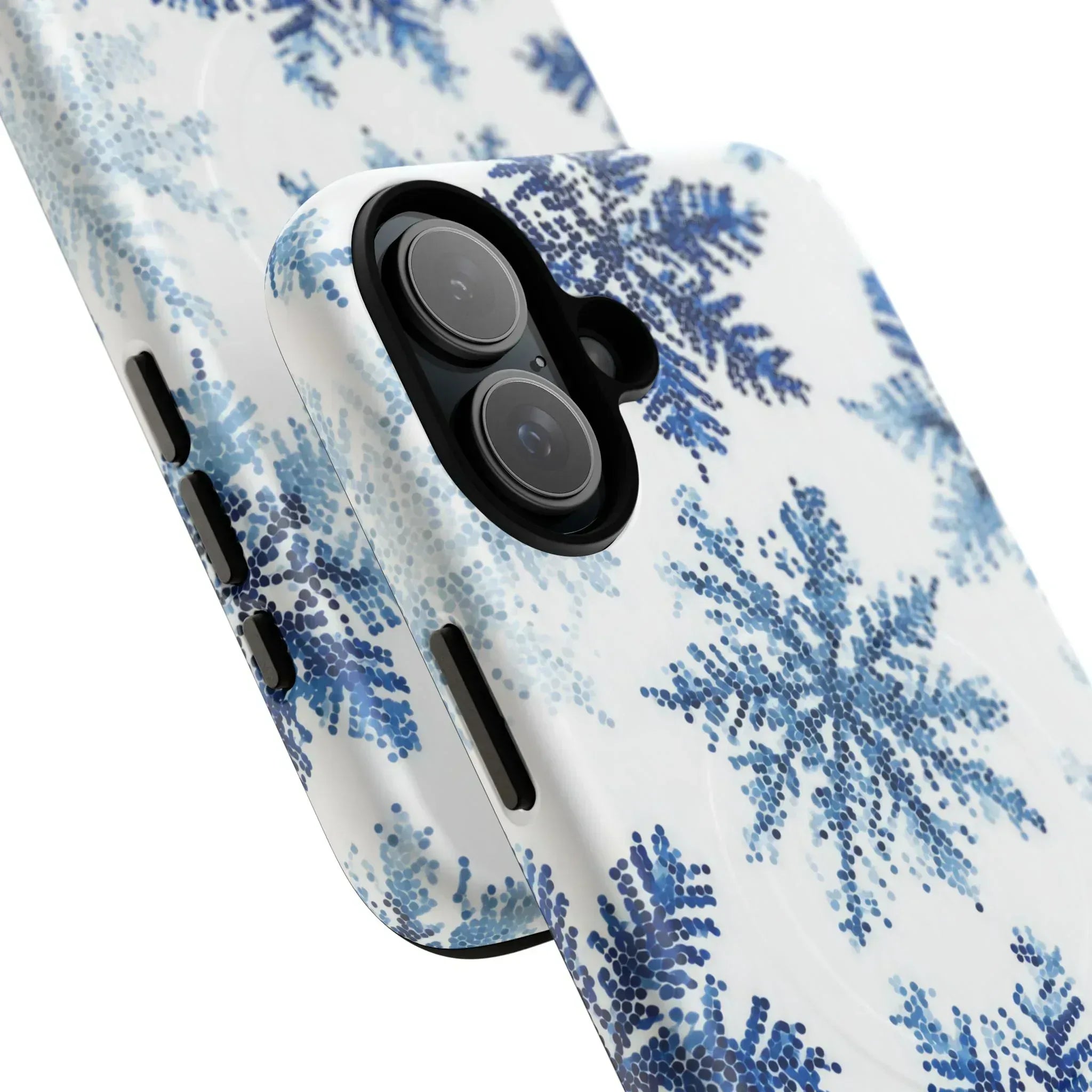 Snowflake Elegance Phone Case for iPhone 13-17 - KARARMDESIGN