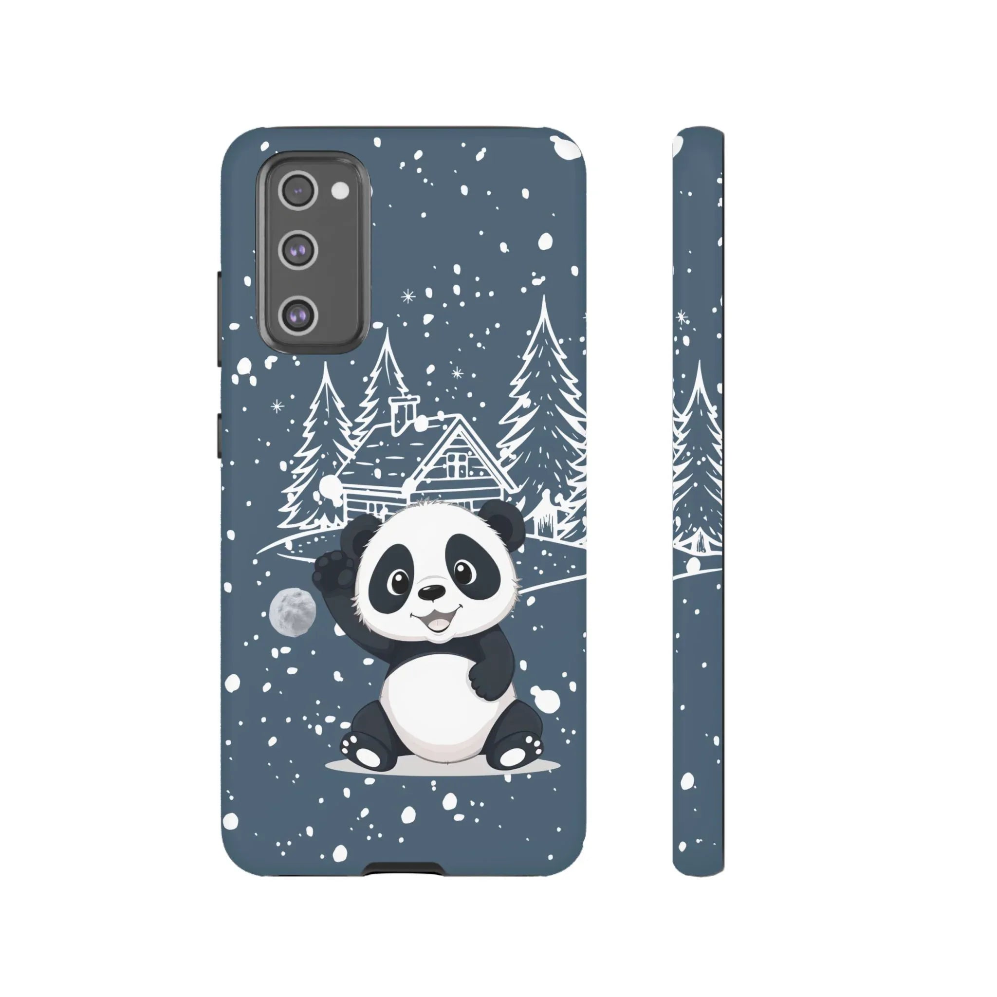 Cute Panda Phone Case for Samsung Galaxy and Google Pixel - KARARMDESIGN