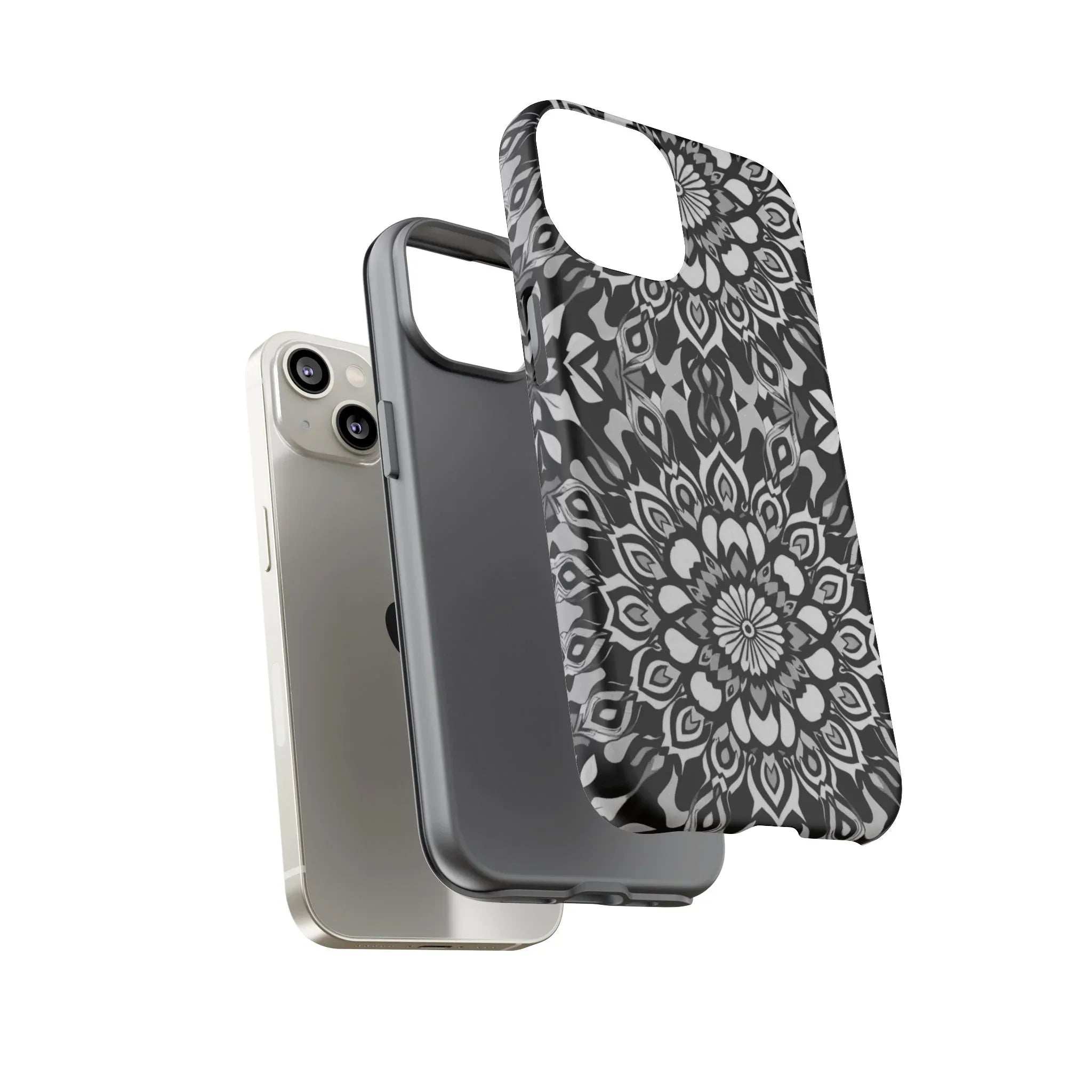 Mandala Phone Case for iPhone and Galaxy - KARARMDESIGN