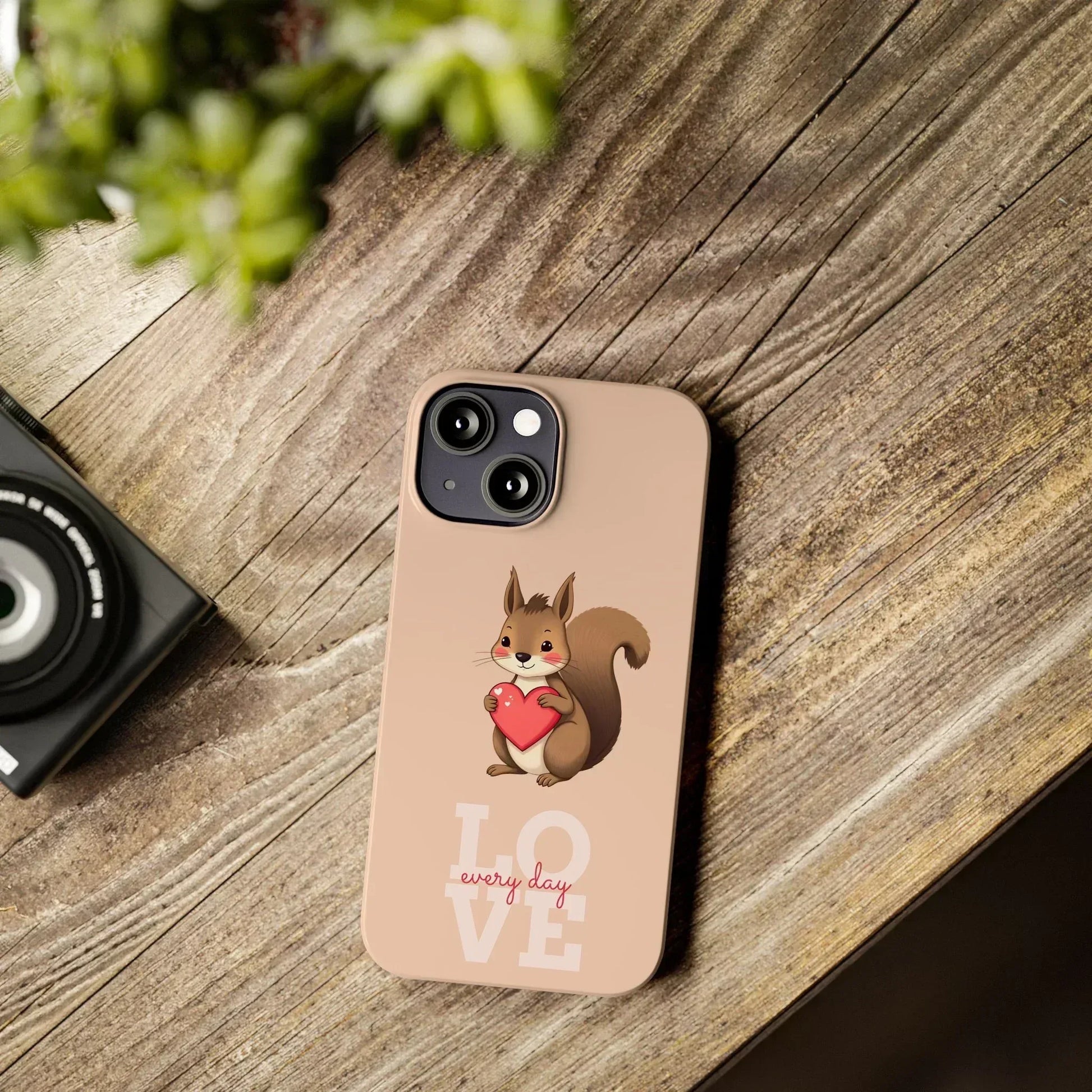 Cute Squirrel Phone Case for iPhone 11-17 - KARARMDESIGN