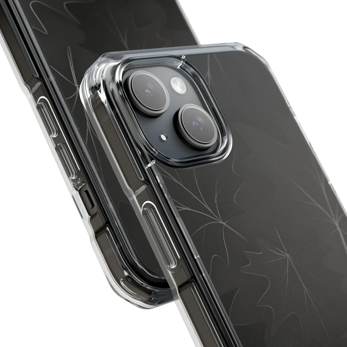 Botanical Noir Phone Case for iPhone 14-16 Models - KarArmDesign