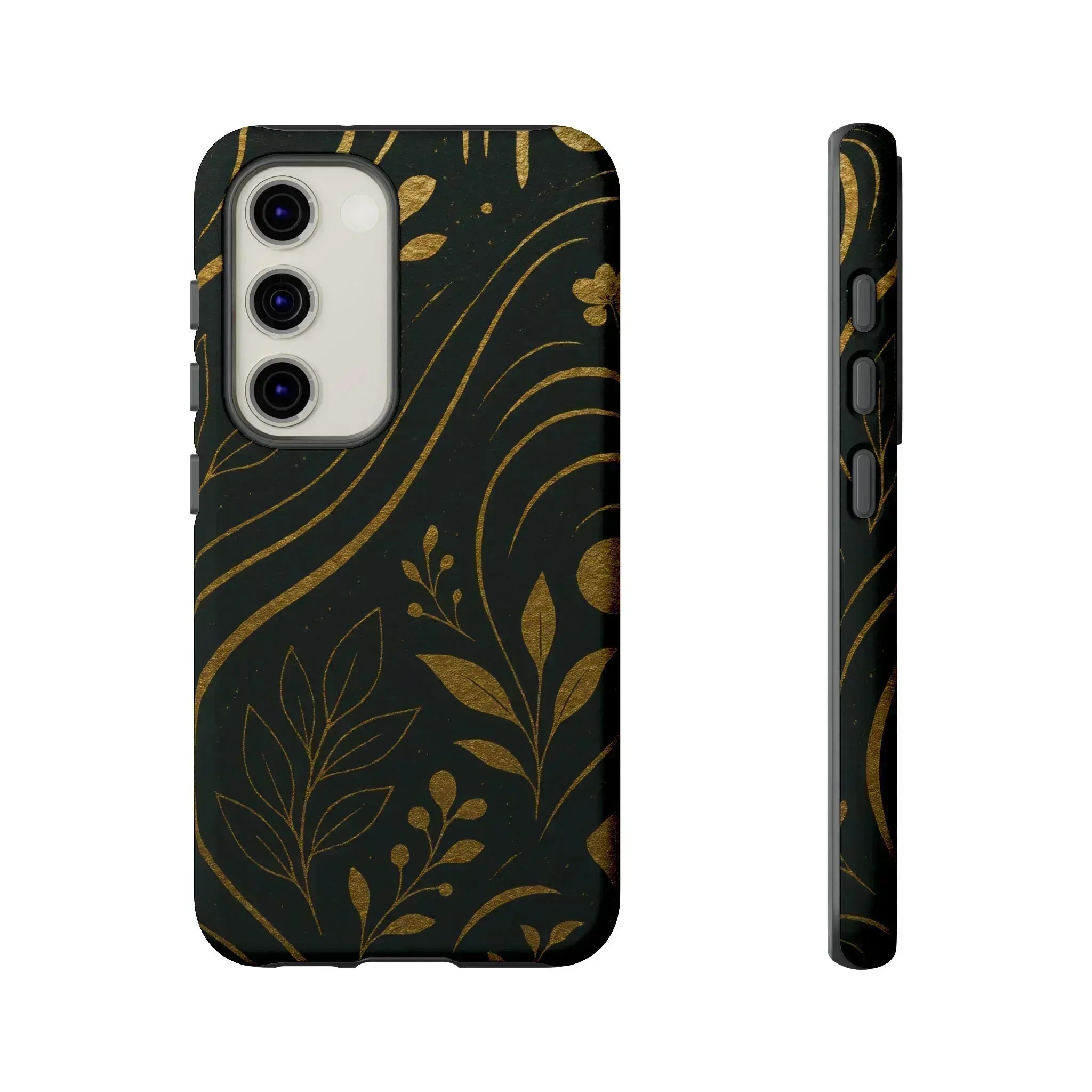 Gold Pattern Phone Case for Galaxy and Pixel - KARARMDESIGN