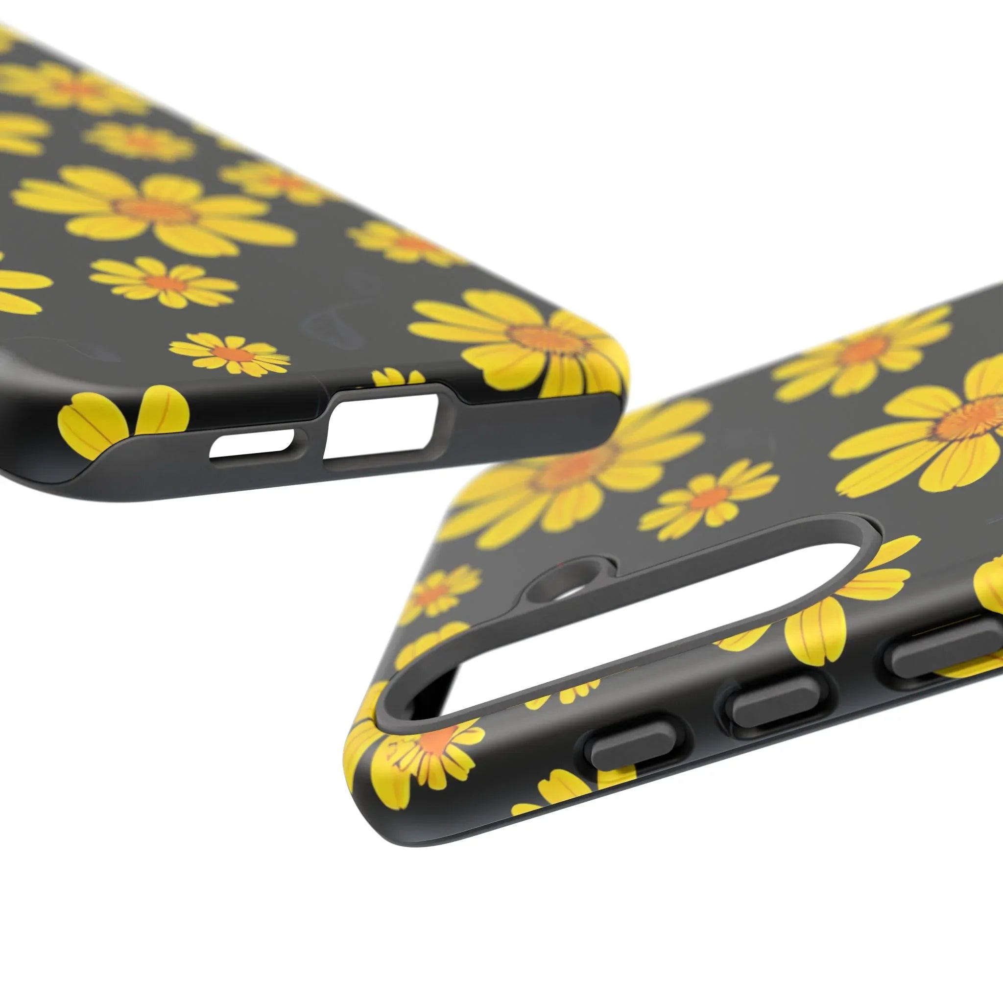 Elegant Floral Phone Case for Samsung Galaxy S20-S25 - KARARMDESIGN