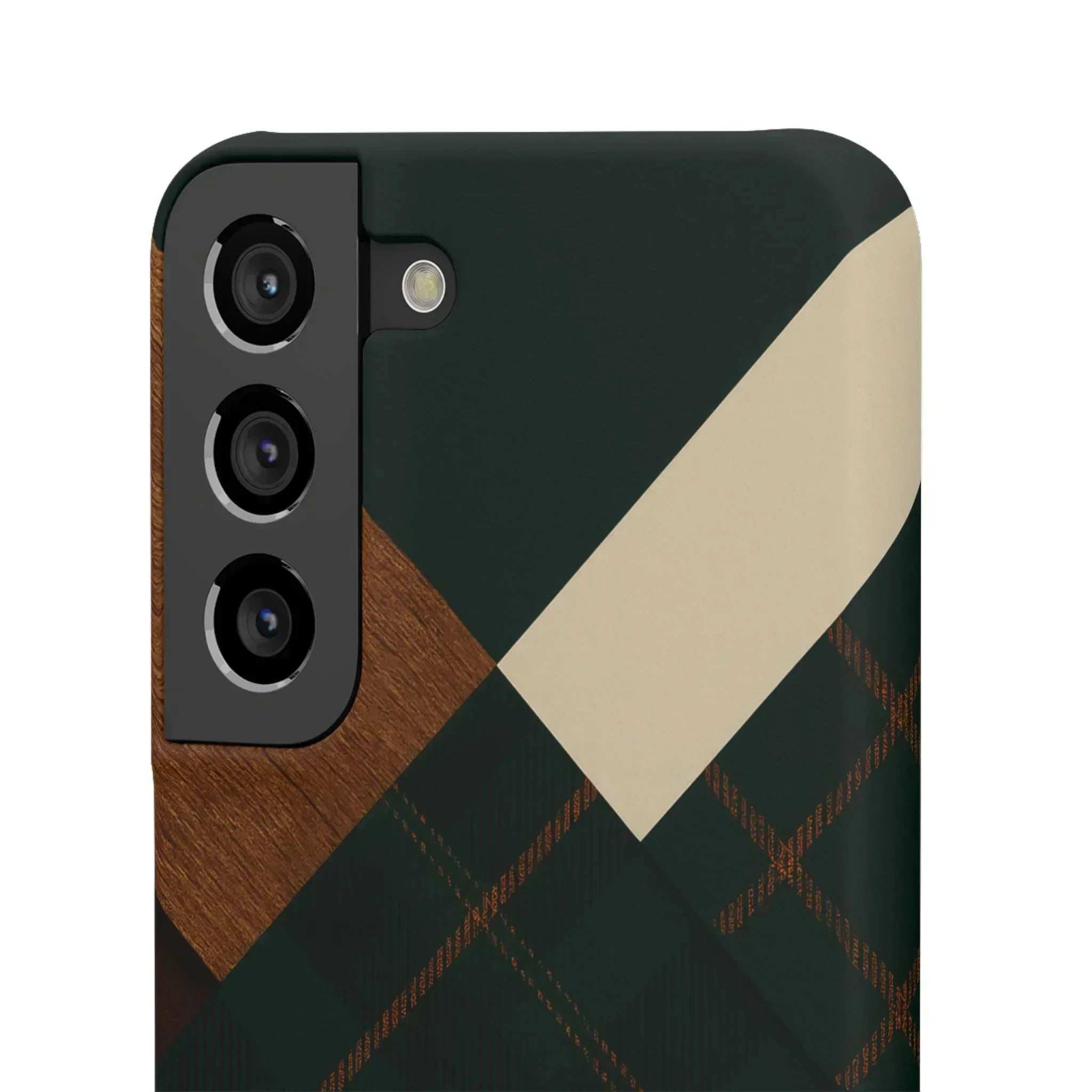 Rustic Green Phone Case for iPhone 8-16 and Galaxy S20-S24 - KARARMDESIGN