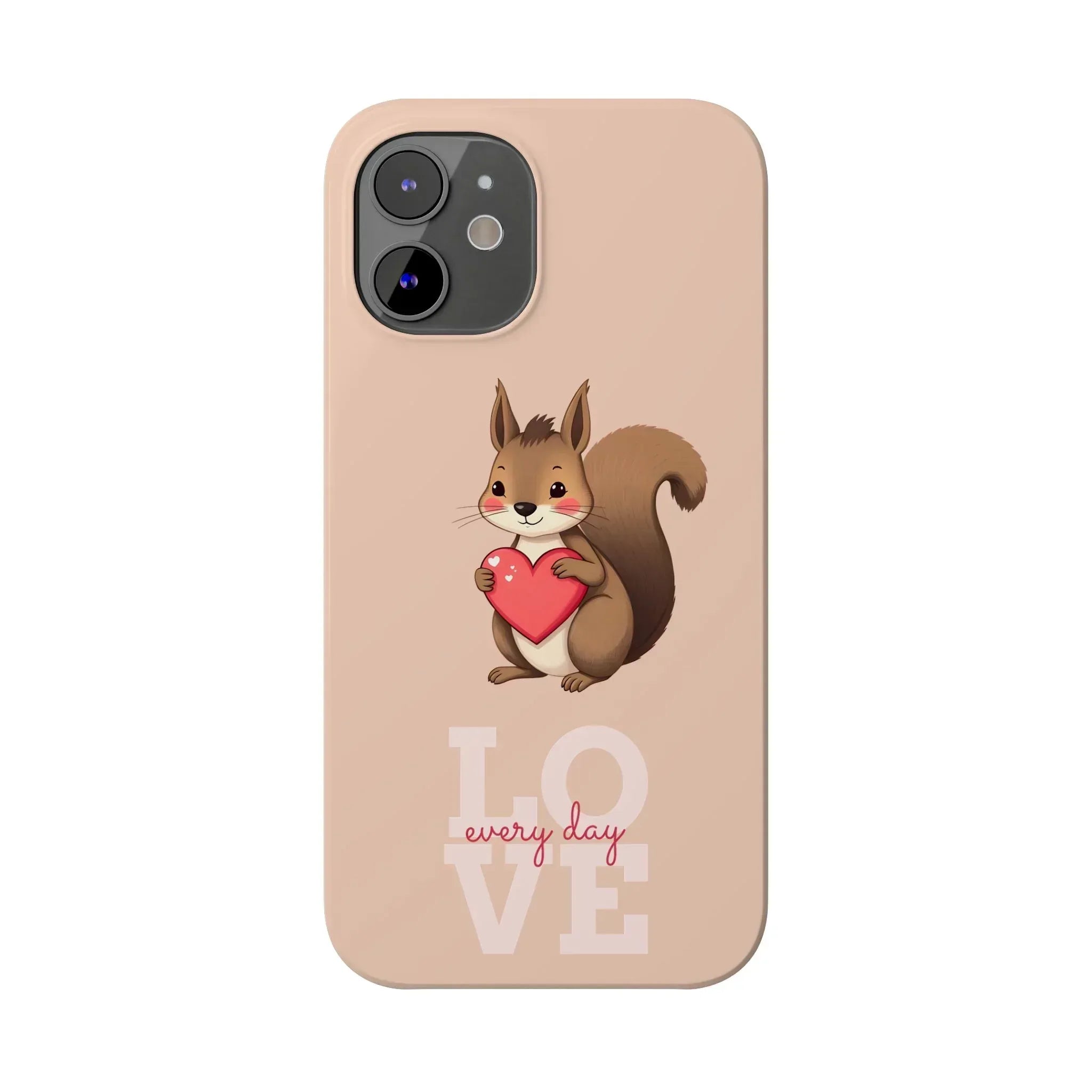 Cute Squirrel Phone Case for iPhone 11-17 - KARARMDESIGN