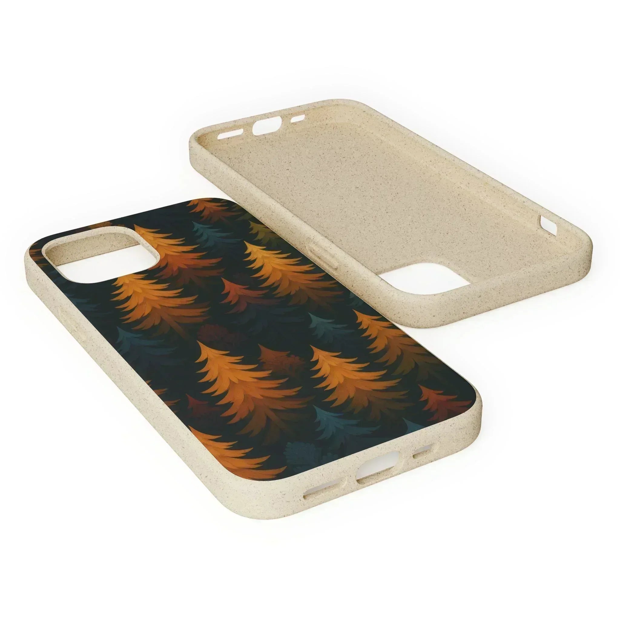 Eco Forest Biodegradable Phone Case for iPhone 11-16 and Galaxy S20-S22 - KARARMDESIGN