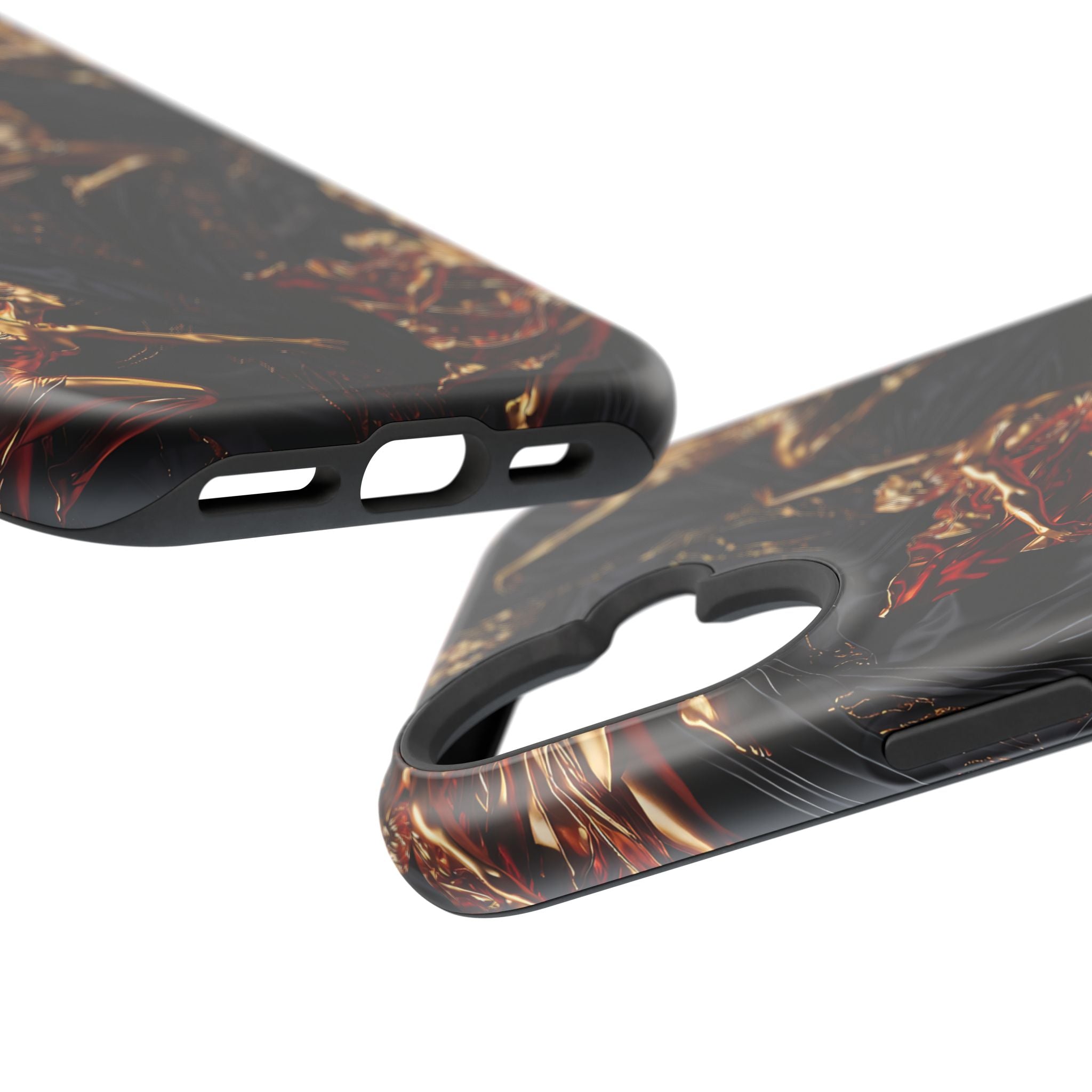 Gold Sculpture Phone Case for iPhone 13-17 & Samsung Galaxy S26