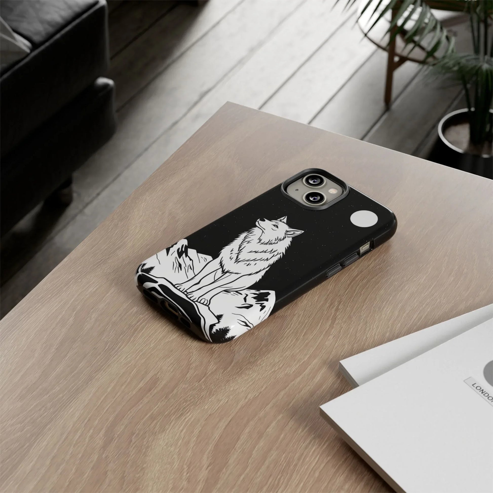 Majestic Wolf Phone Case for iPhone and Galaxy - KARARMDESIGN