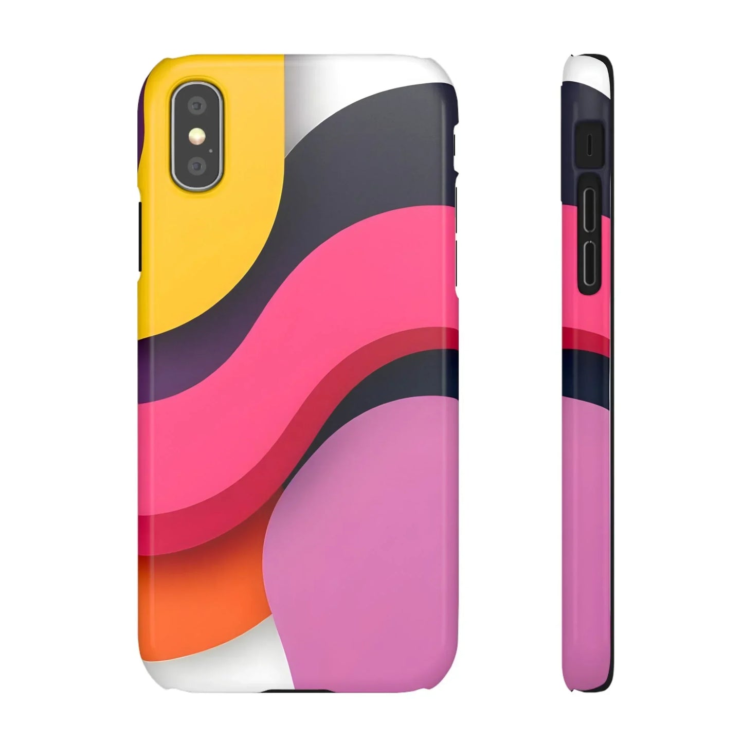 Abstract Phone Case for iPhone 7-16 and Samsung Galaxy S10-S25 Models - KarArmDesign