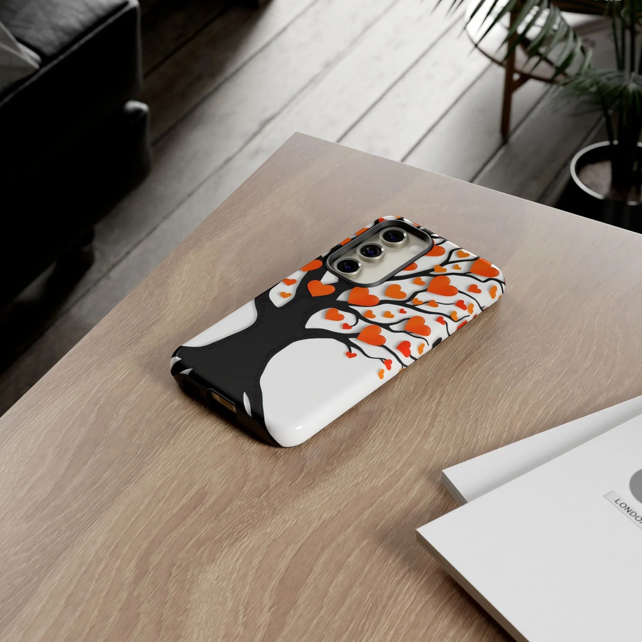 Heart Design Phone Case for iPhone 11–17 and Galaxy S20–S25 - KARARMDESIGN