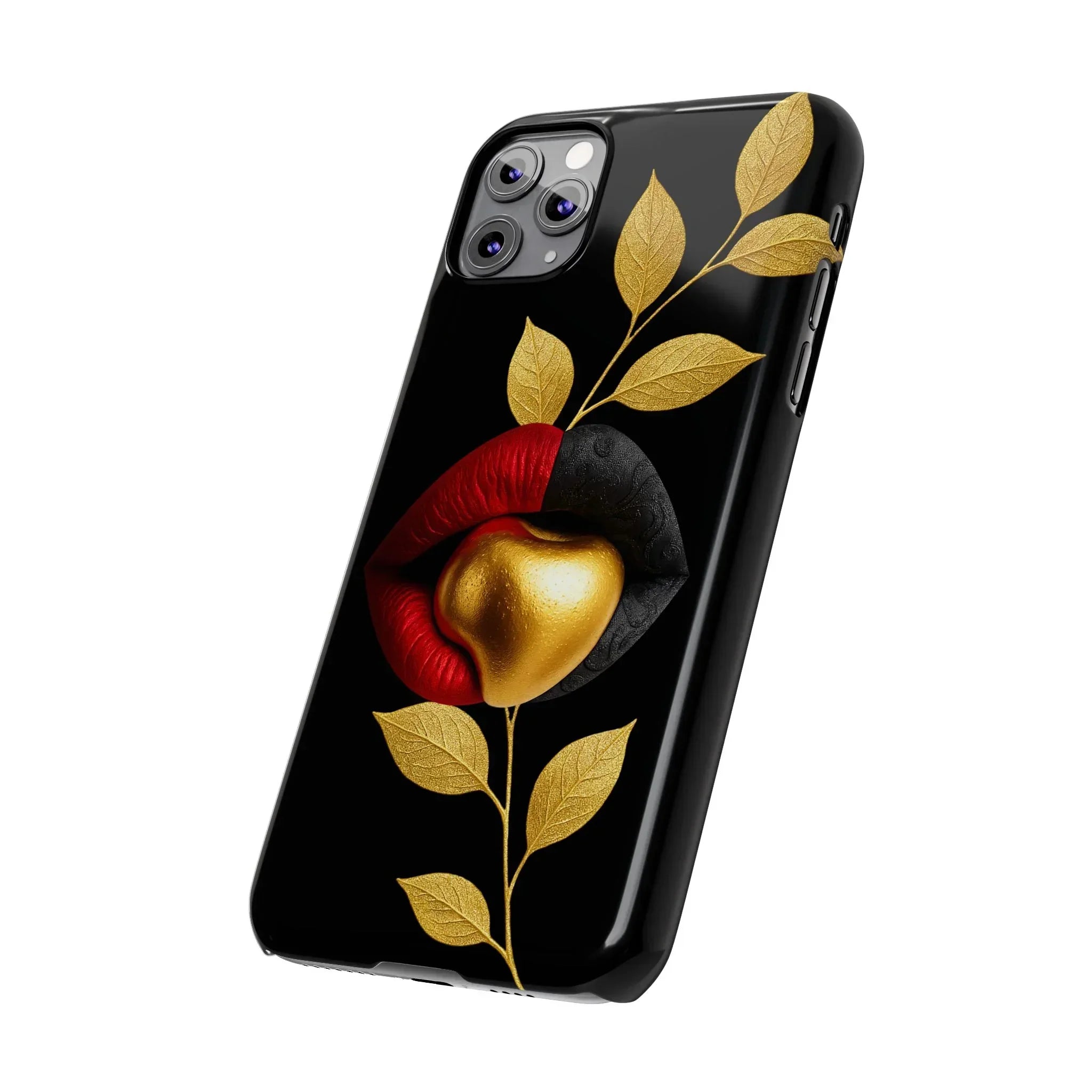 Gilded Expression Phone Case for iPhone 7-17 Models - KARARMDESIGN