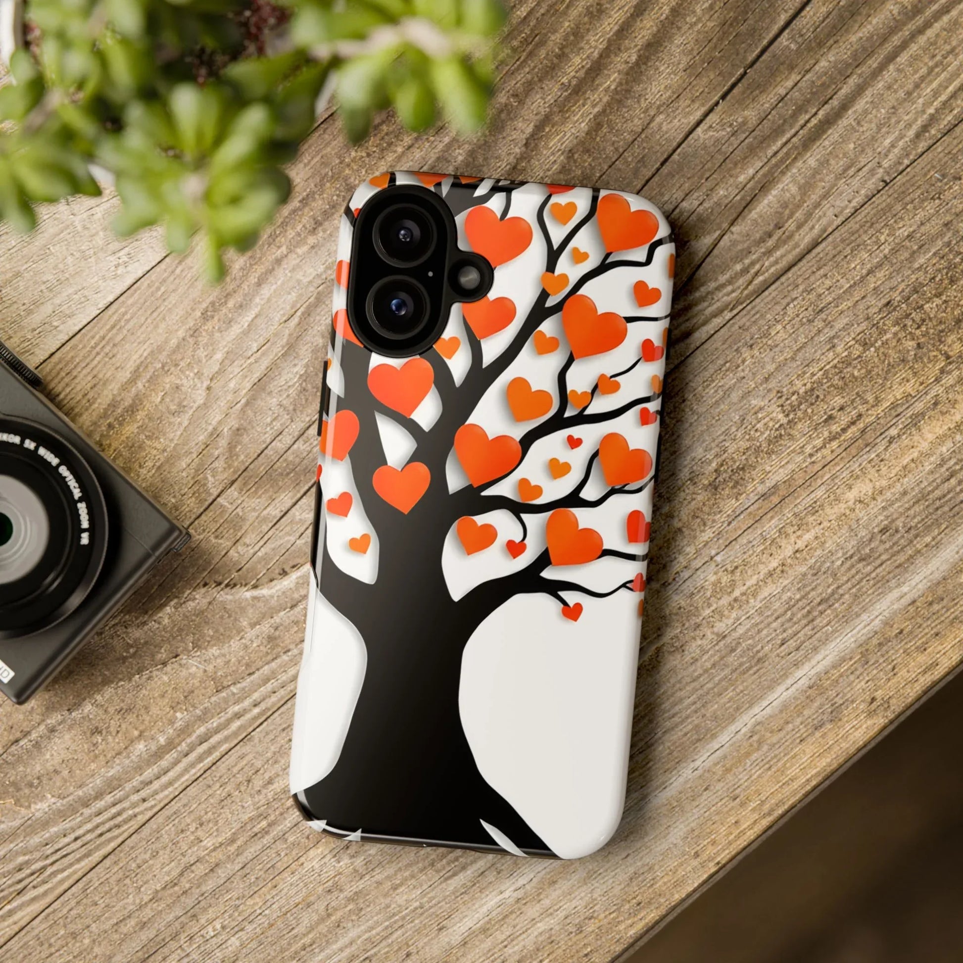 Heart Design Phone Case for iPhone 11–17 and Galaxy S20–S25 - KARARMDESIGN