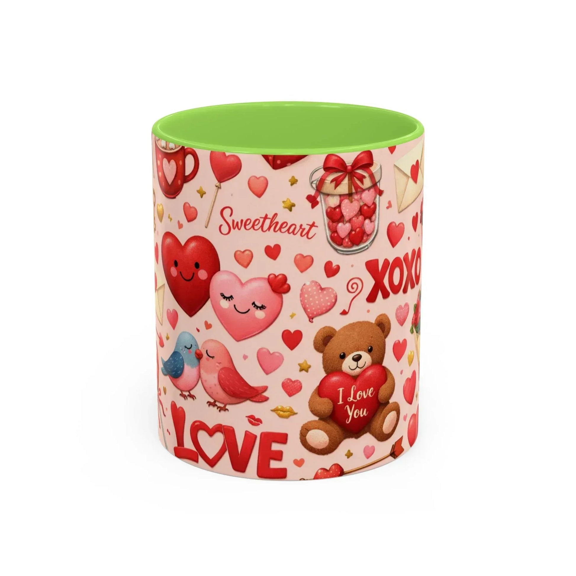Sweetheart Love Mug - Colorful Mugs (11oz, 15oz) - KARARMDESIGN