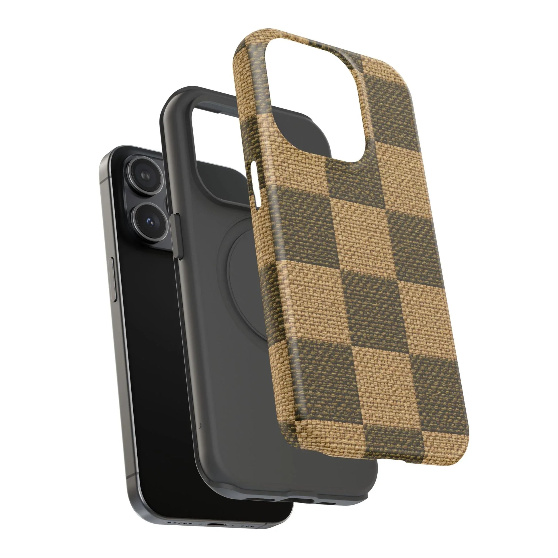 Rustic Woven Phone Case for iPhone 11-17 and Galaxy S21-S22 - KARARMDESIGN