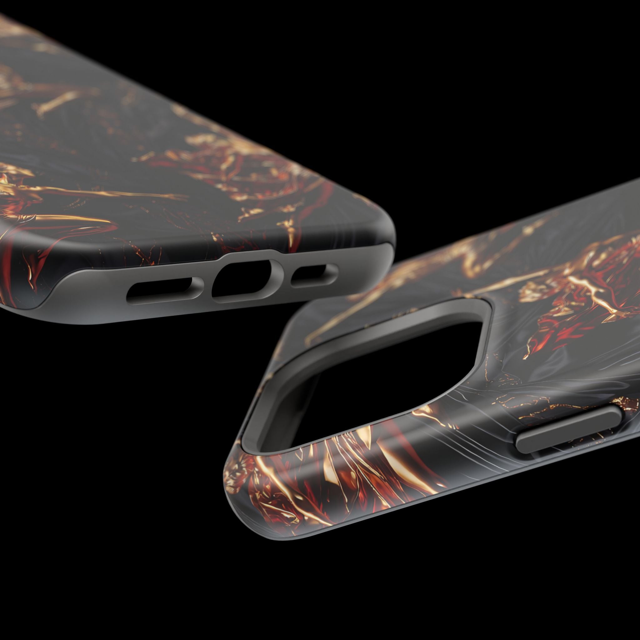Gold Sculpture Phone Case for iPhone 13-17 & Samsung Galaxy S26
