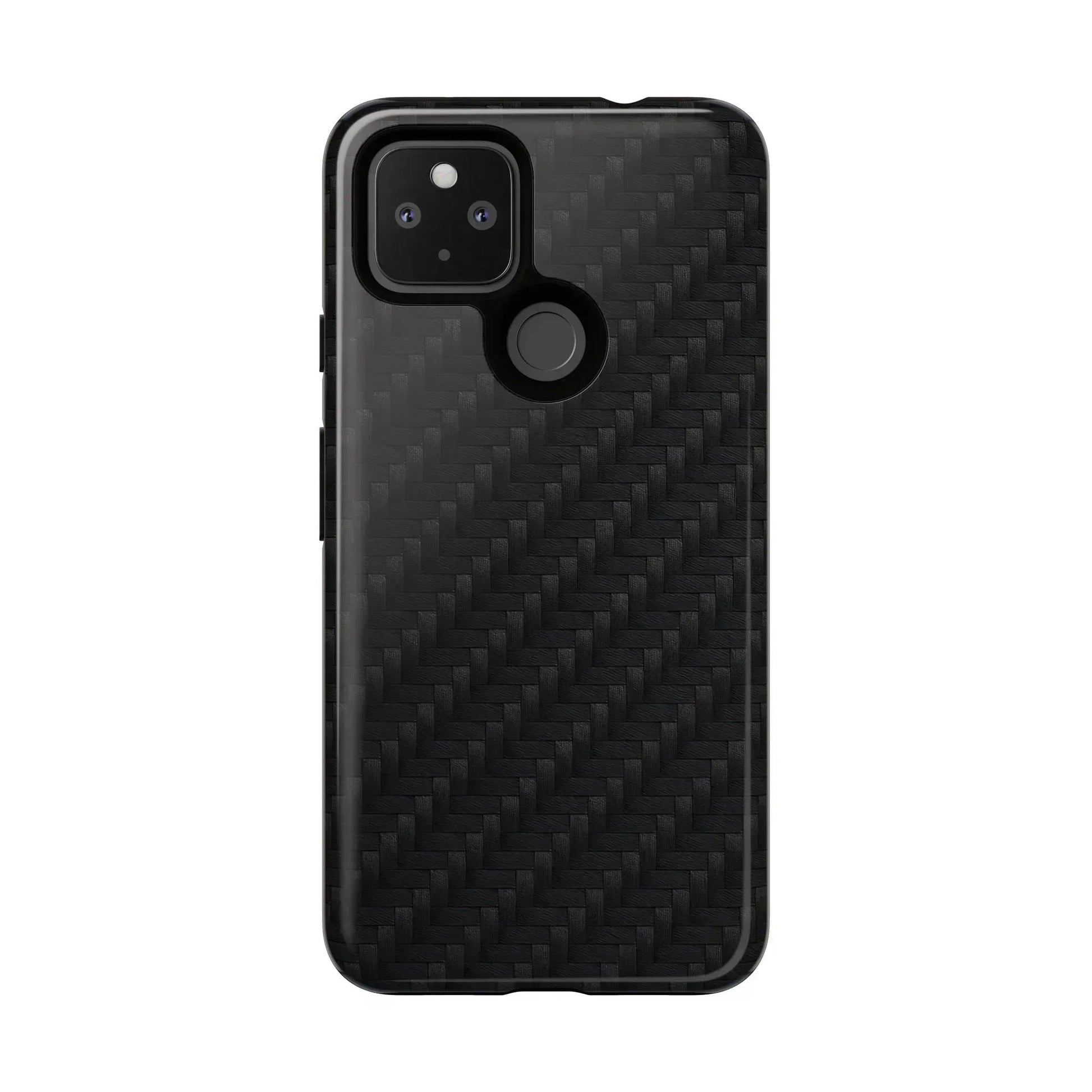 Black Carbon Phone Case for iPhone 8-16 and Google Pixel up to 9 - KARARMDESIGN