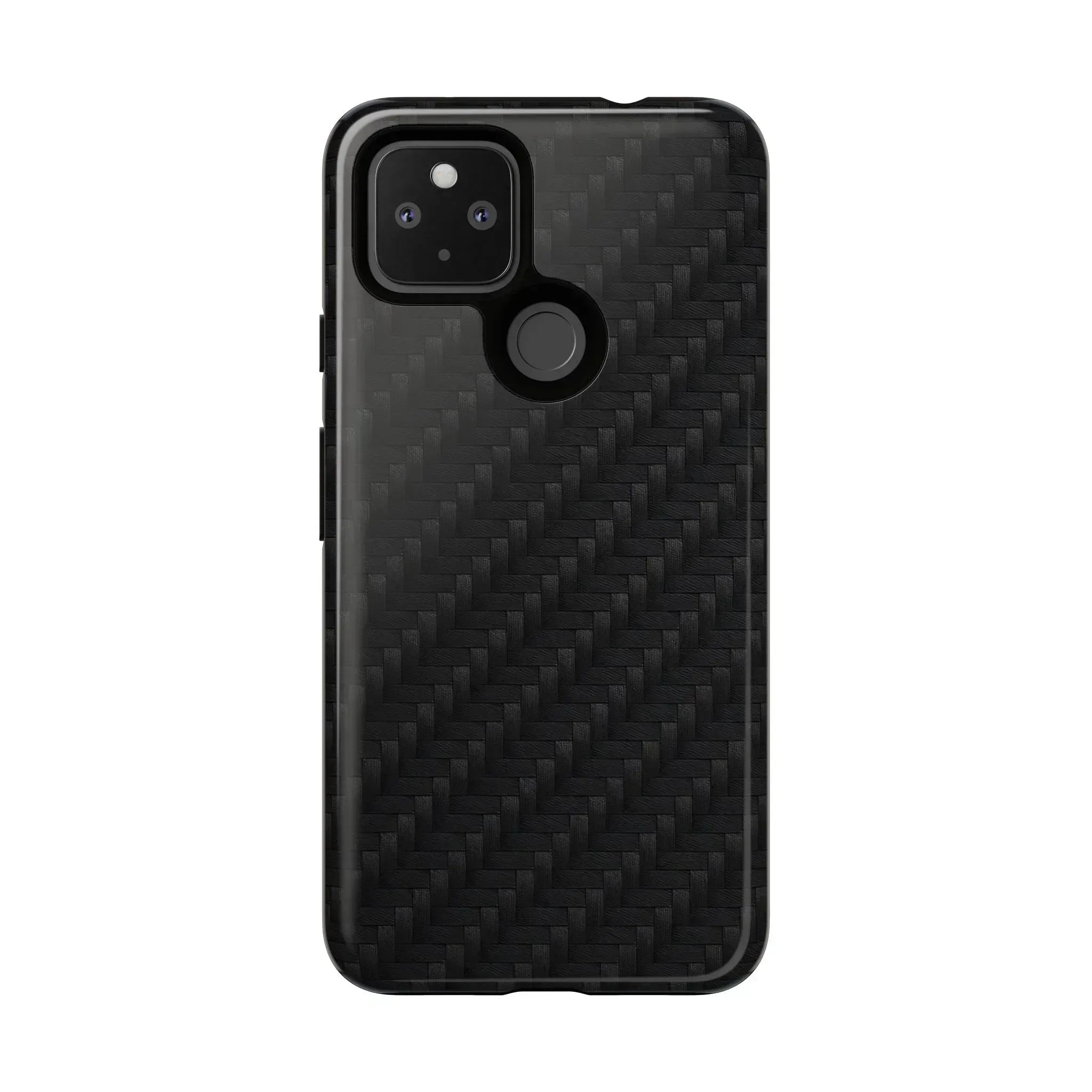 Black Carbon Phone Case for iPhone 8-16 and Google Pixel up to 9 - KARARMDESIGN