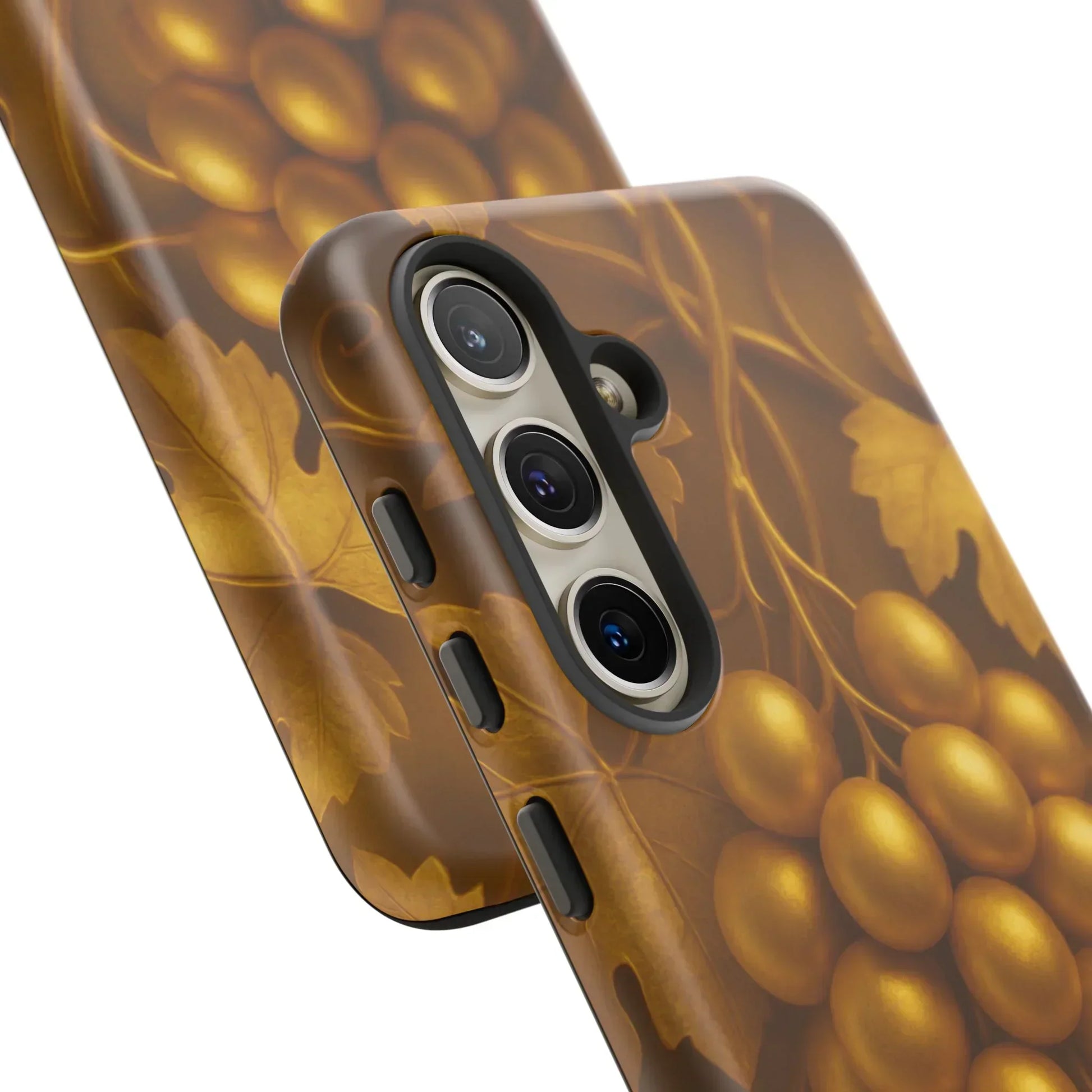 Golden Grapes Phone Case for Samsung Galaxy S10-S25 Models - KarArmDesign
