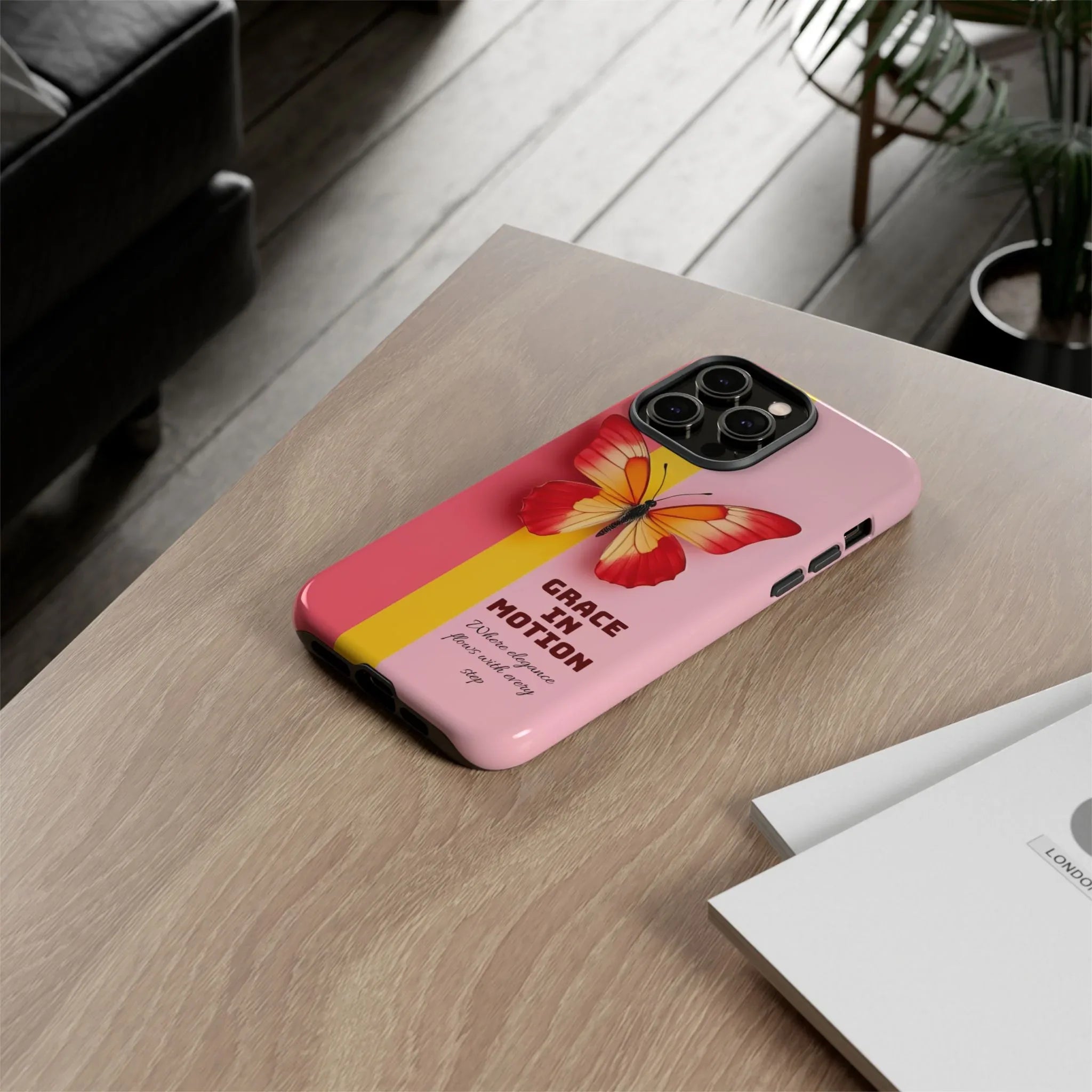 Grace in Motion – Elegant Phone Case for iPhone, Galaxy & Pixel - KARARMDESIGN