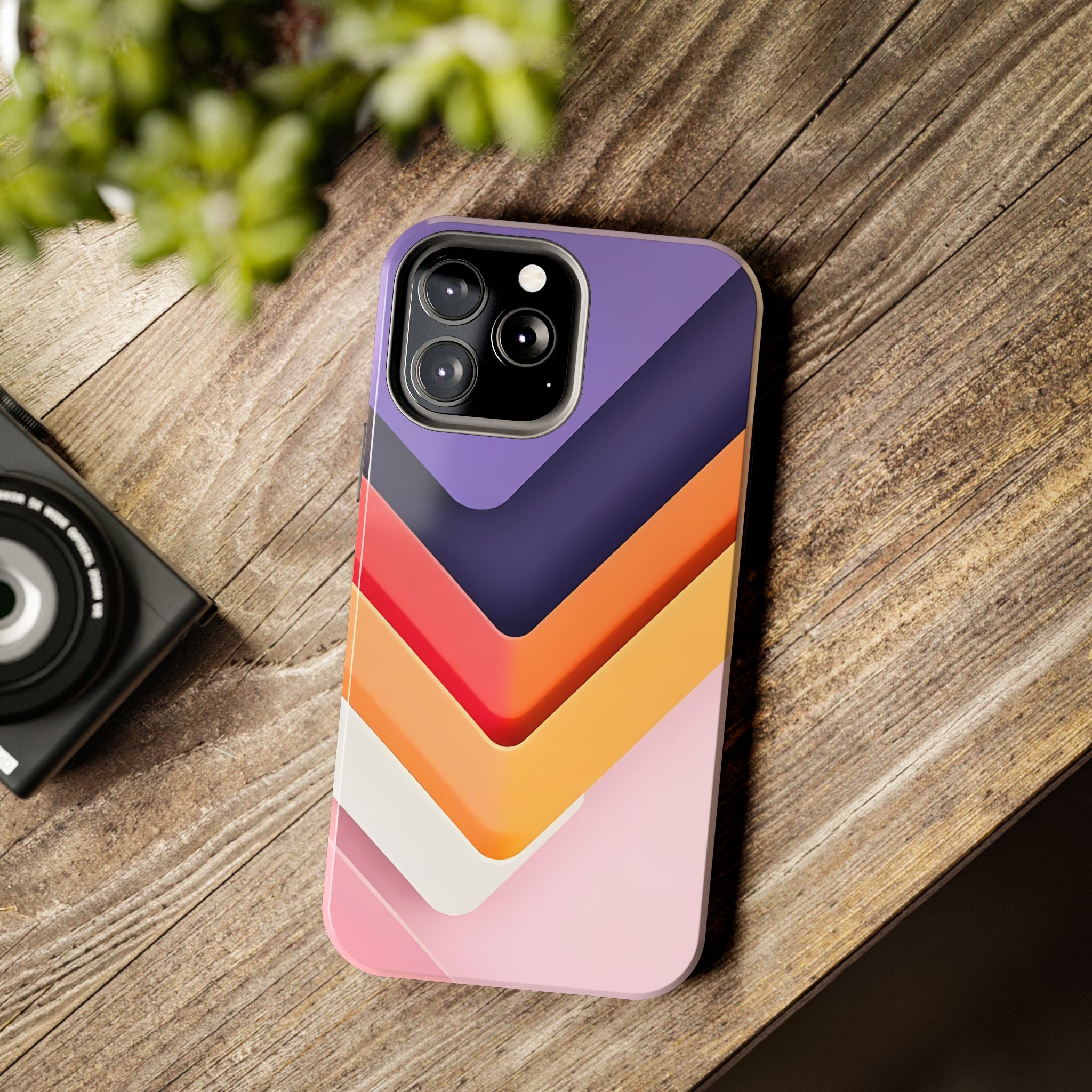 Geometric Chevron Tough Case for iPhone & Samsung Galaxy