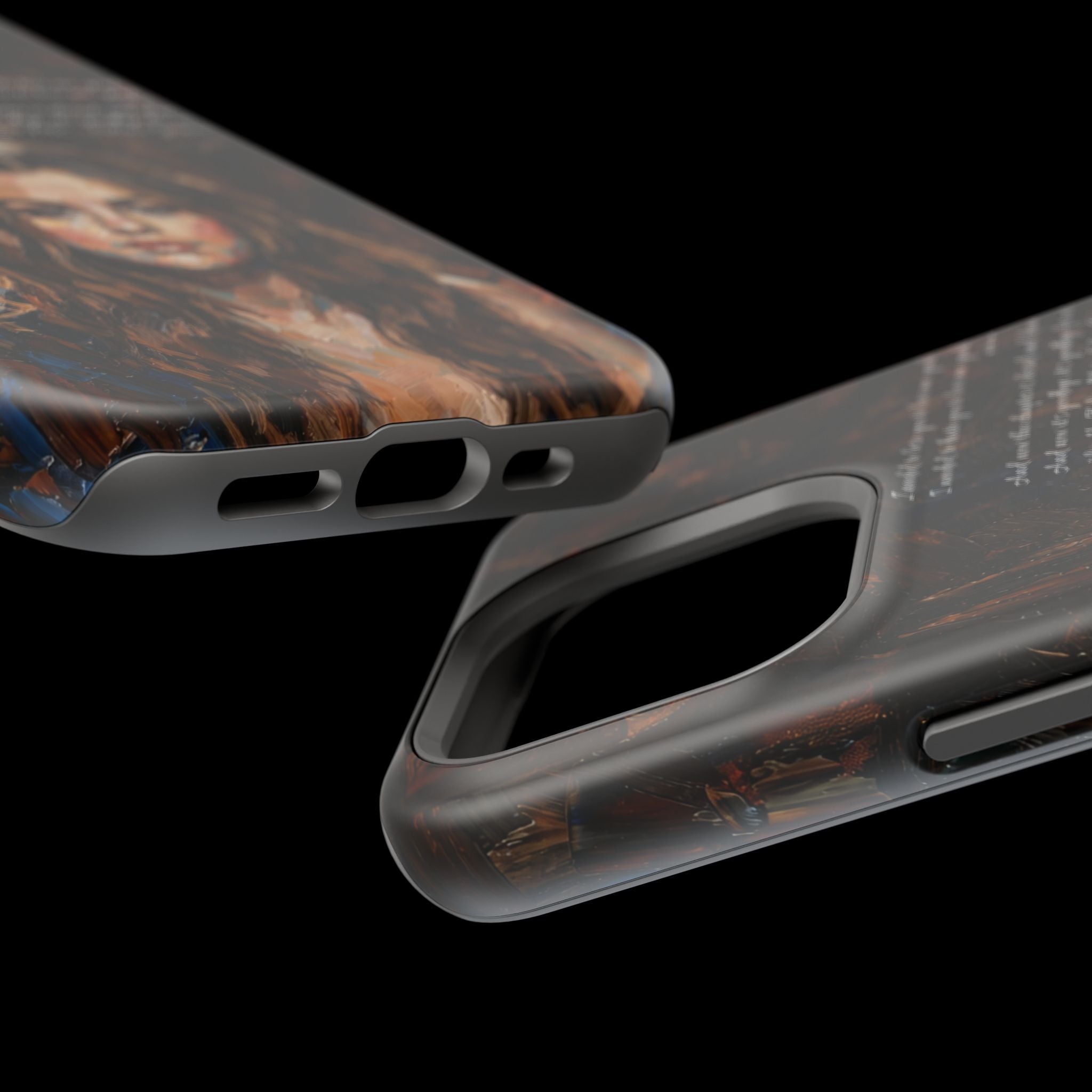 Portrait Art MagSafe Tough Phone Case – iPhone 15–17 & Samsung Galaxy S26