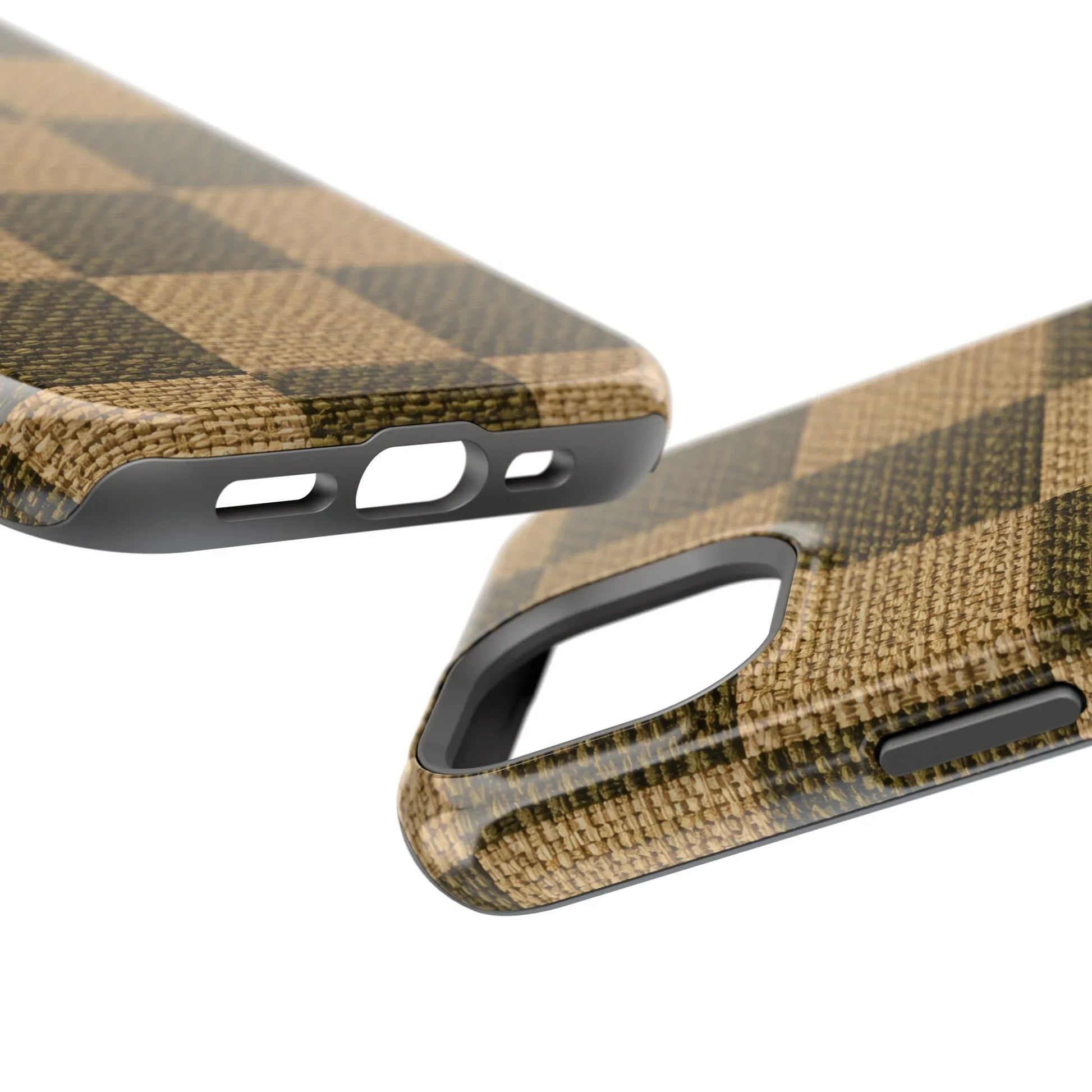 Rustic Woven Phone Case for iPhone 11-17 and Galaxy S21-S22 - KARARMDESIGN