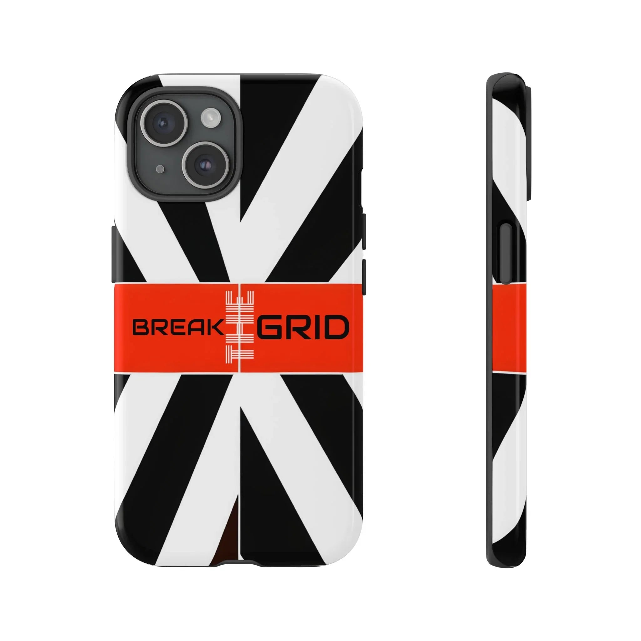 Break The Grid Phone Case for iPhone 11–16 and Galaxy S20–S25 - KARARMDESIGN