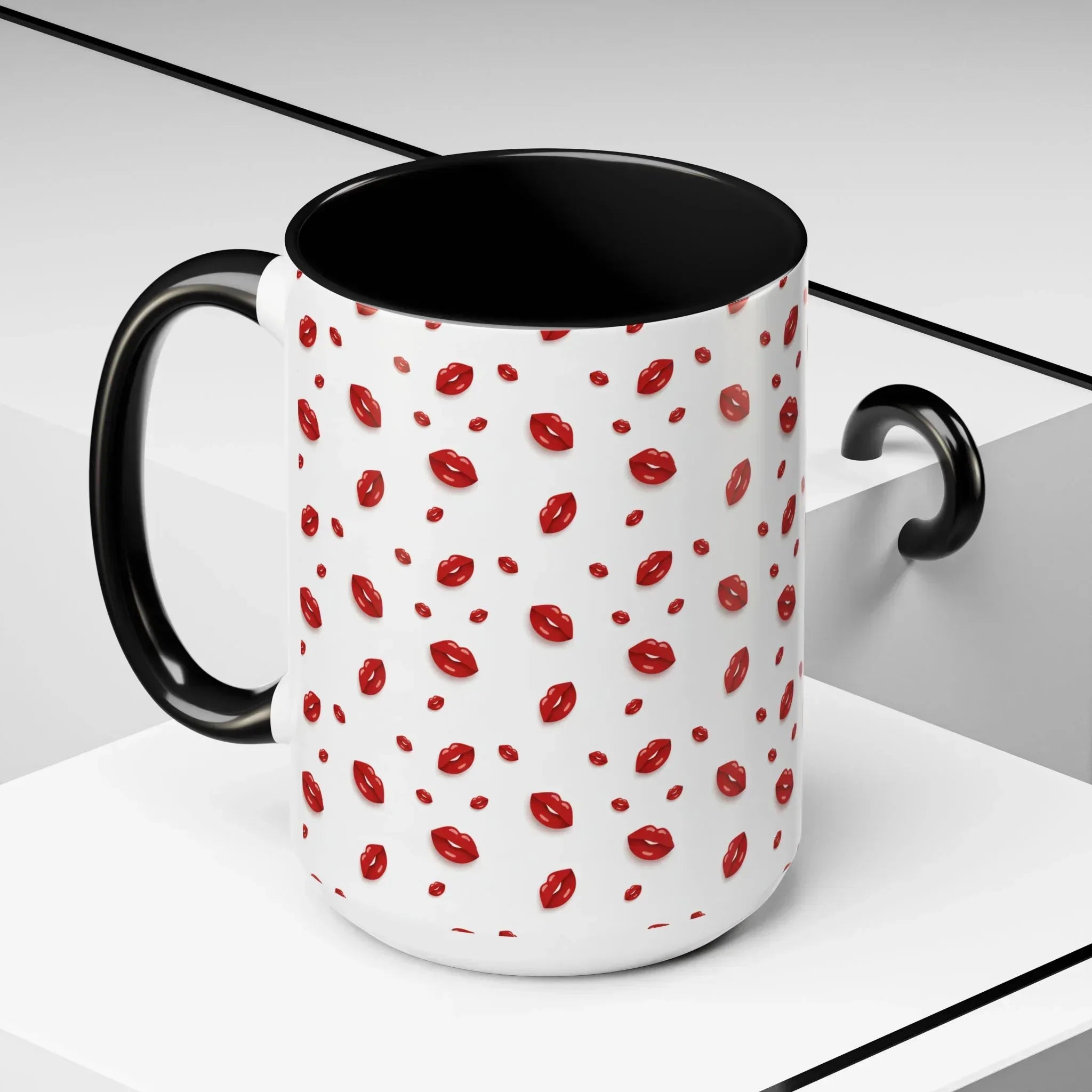 Hot Lips Mug - Accent Coffee Mug (11, 15oz) - KARARMDESIGN