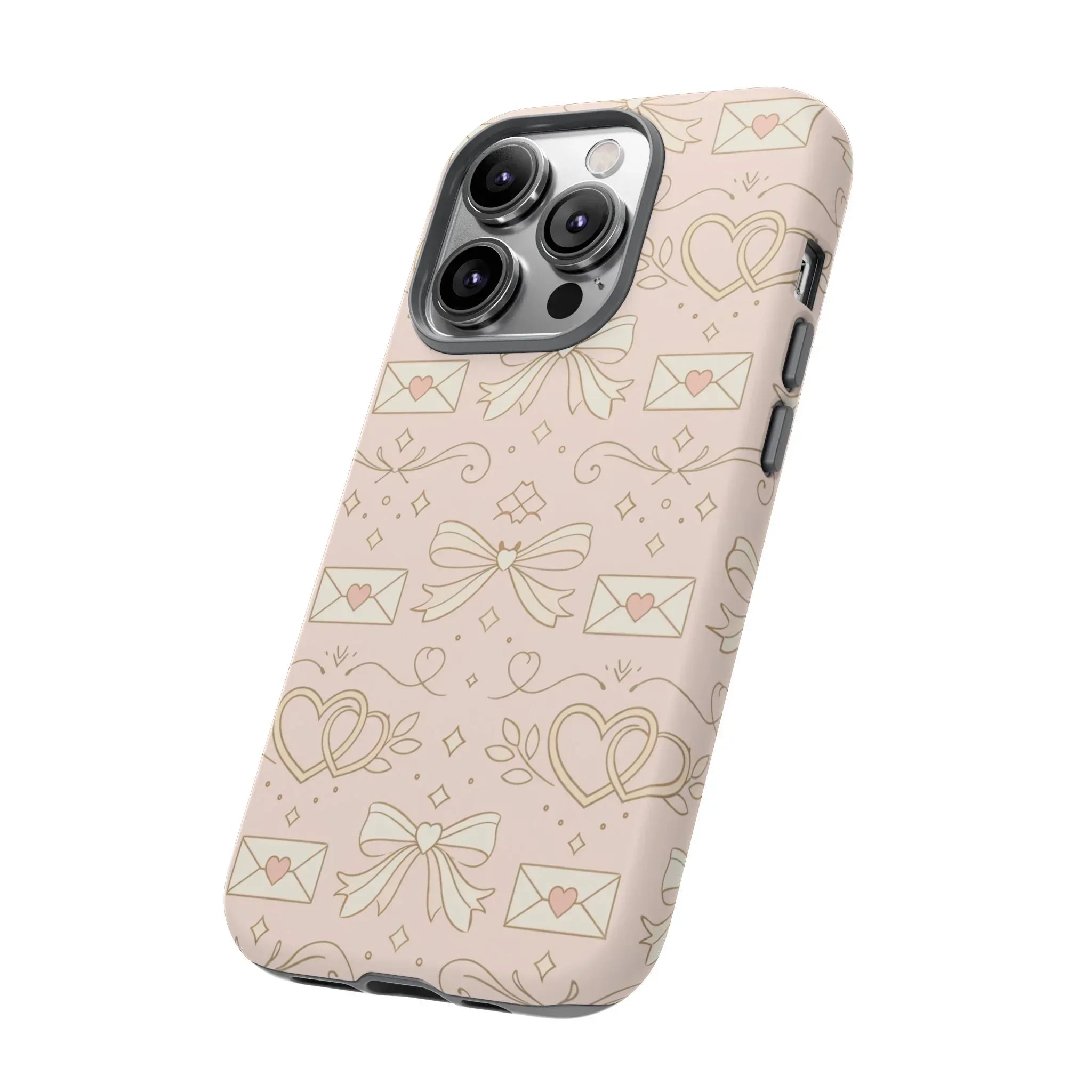 Sweet Romance Tough Phone Case for iPhone 11–17 & Galaxy S10–S25 - KARARMDESIGN