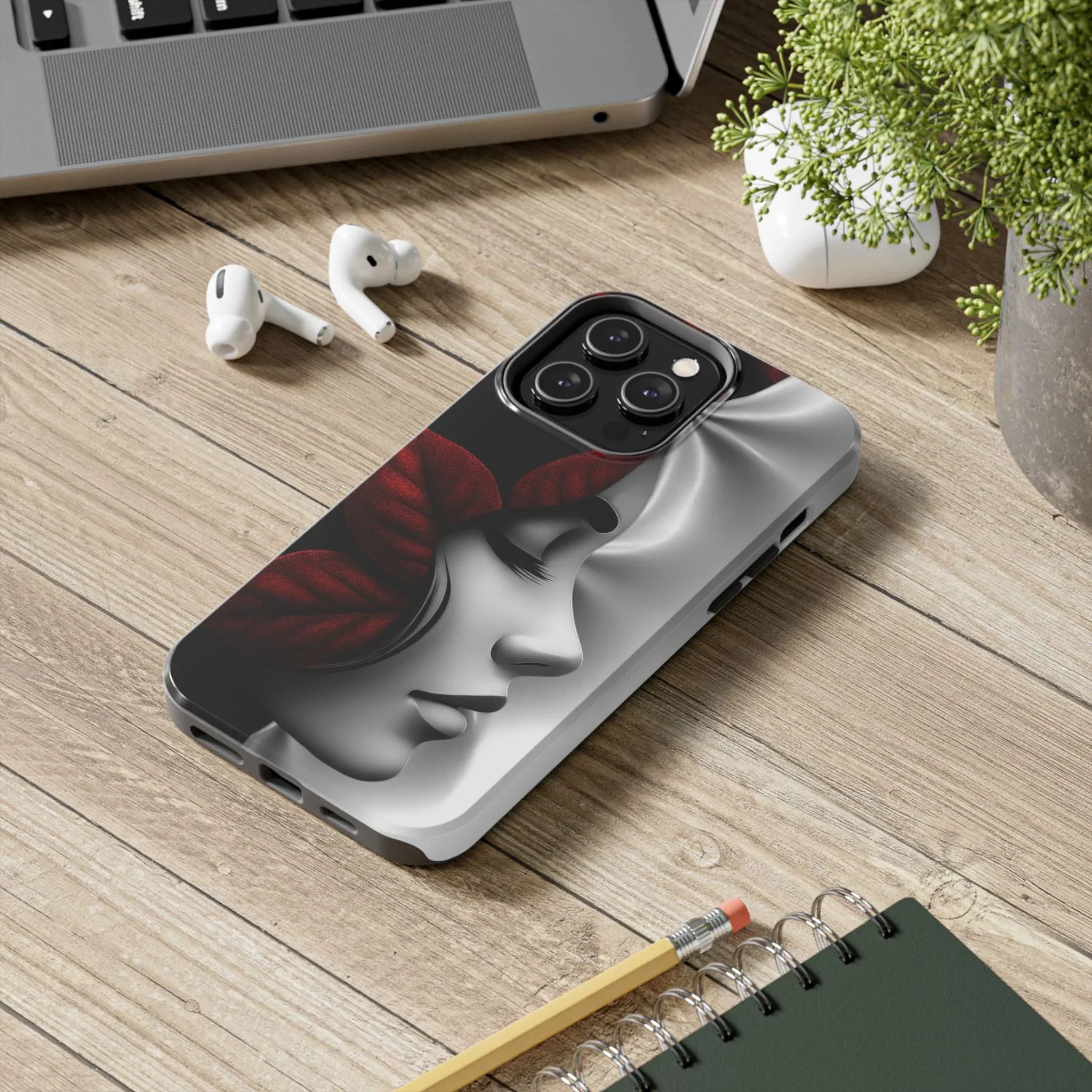 Whispered Grace Phone Case for iPhone 11-17 and Galaxy S21-S25 - KARARMDESIGN