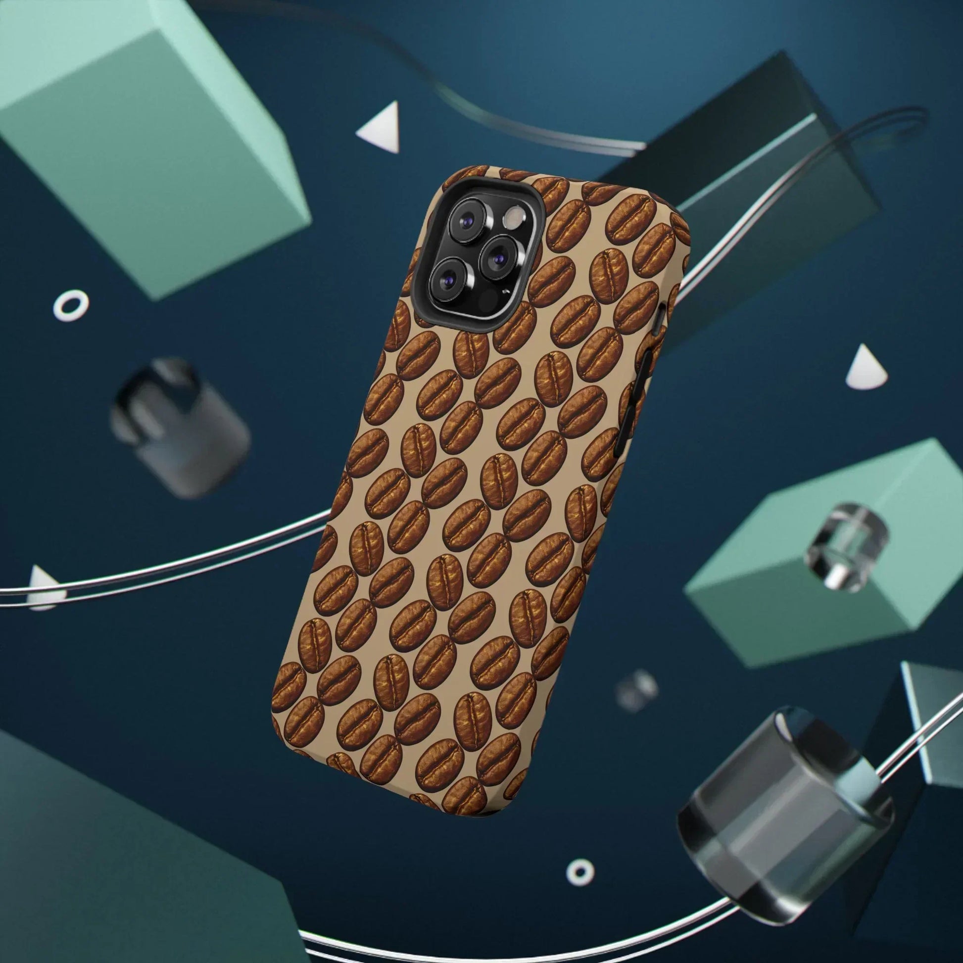 Coffee Pattern Phone Case for iPhone and Samsung Galaxy - KarArmDesign