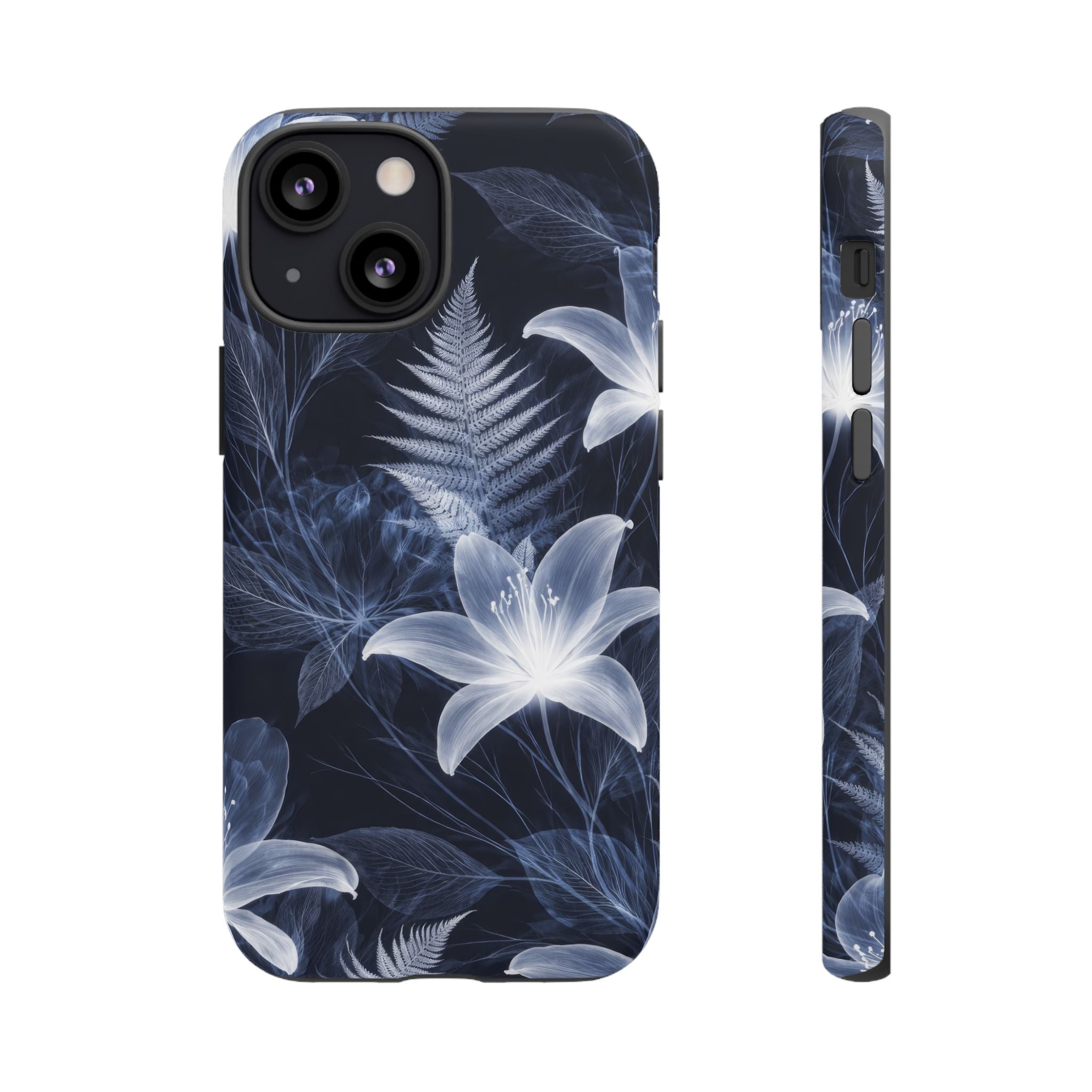 Moonlight Garden Phone Case for iPhone 11-17 and Galaxy S20-S26
