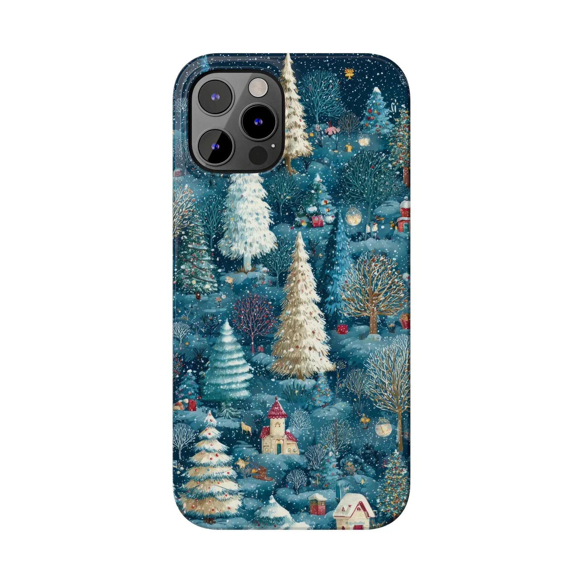 Frosty Forest Phone Case for iPhone 11-17 - KARARMDESIGN