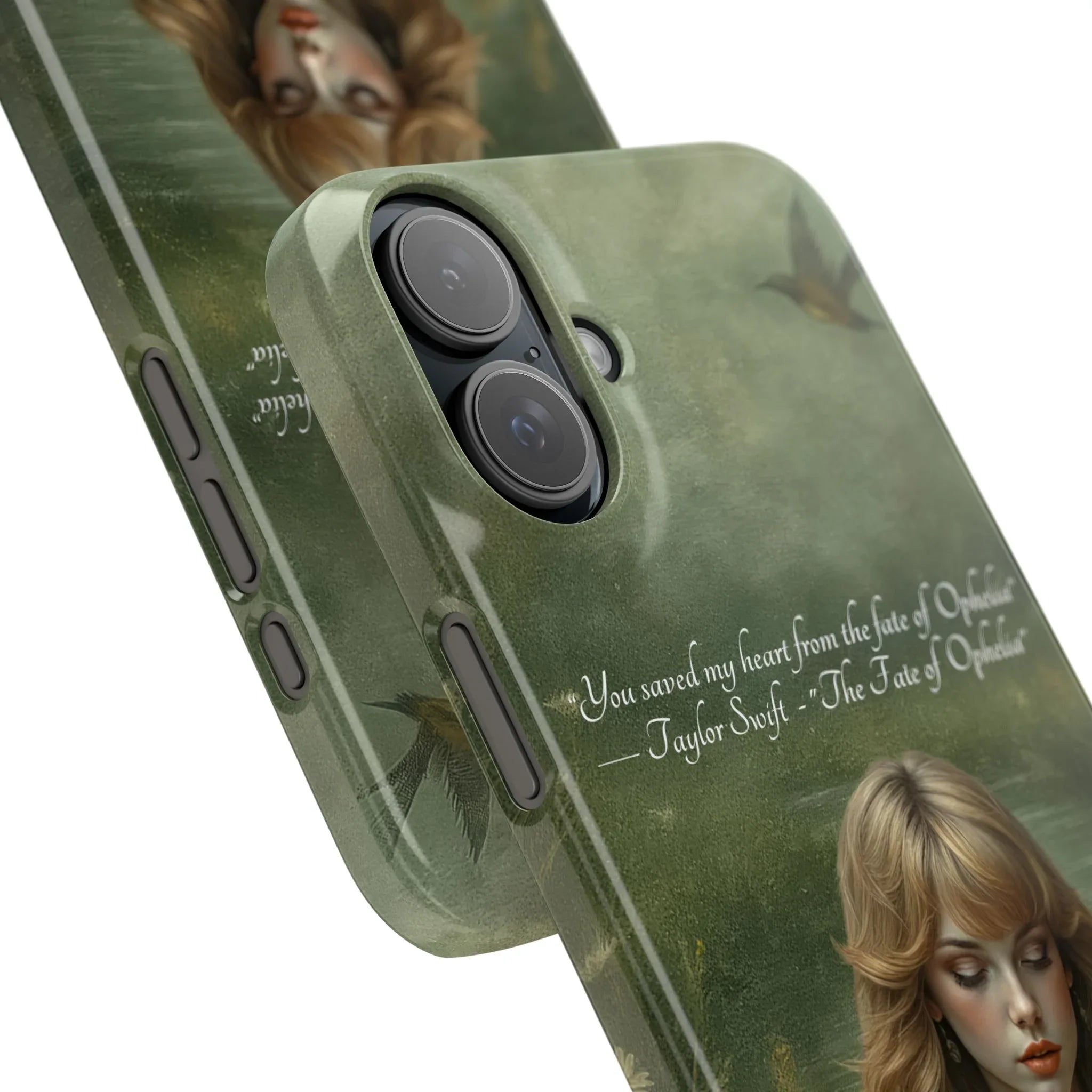 "Melancholic Ophelia" Phone Case for iPhone 11-17 - KARARMDESIGN